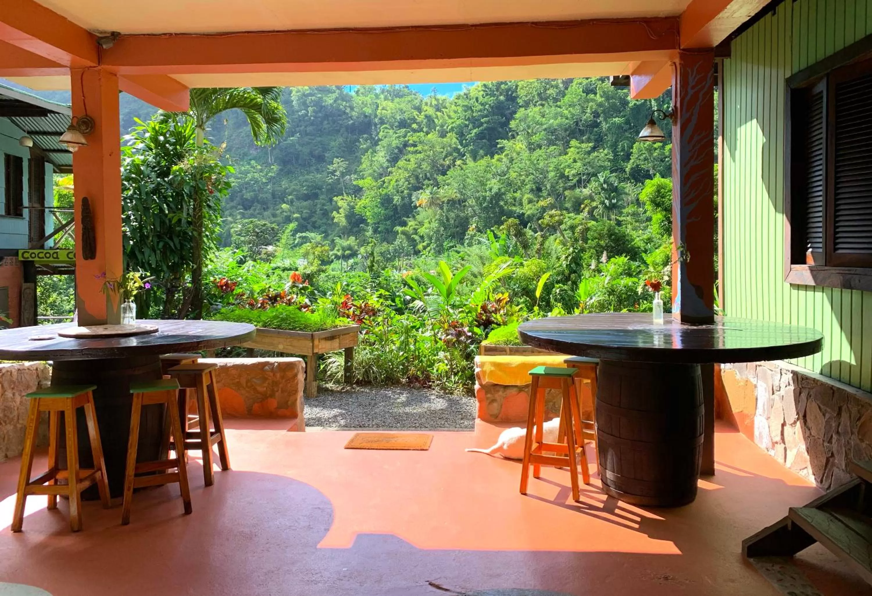 Restaurant/places to eat in Cocoa Cottage