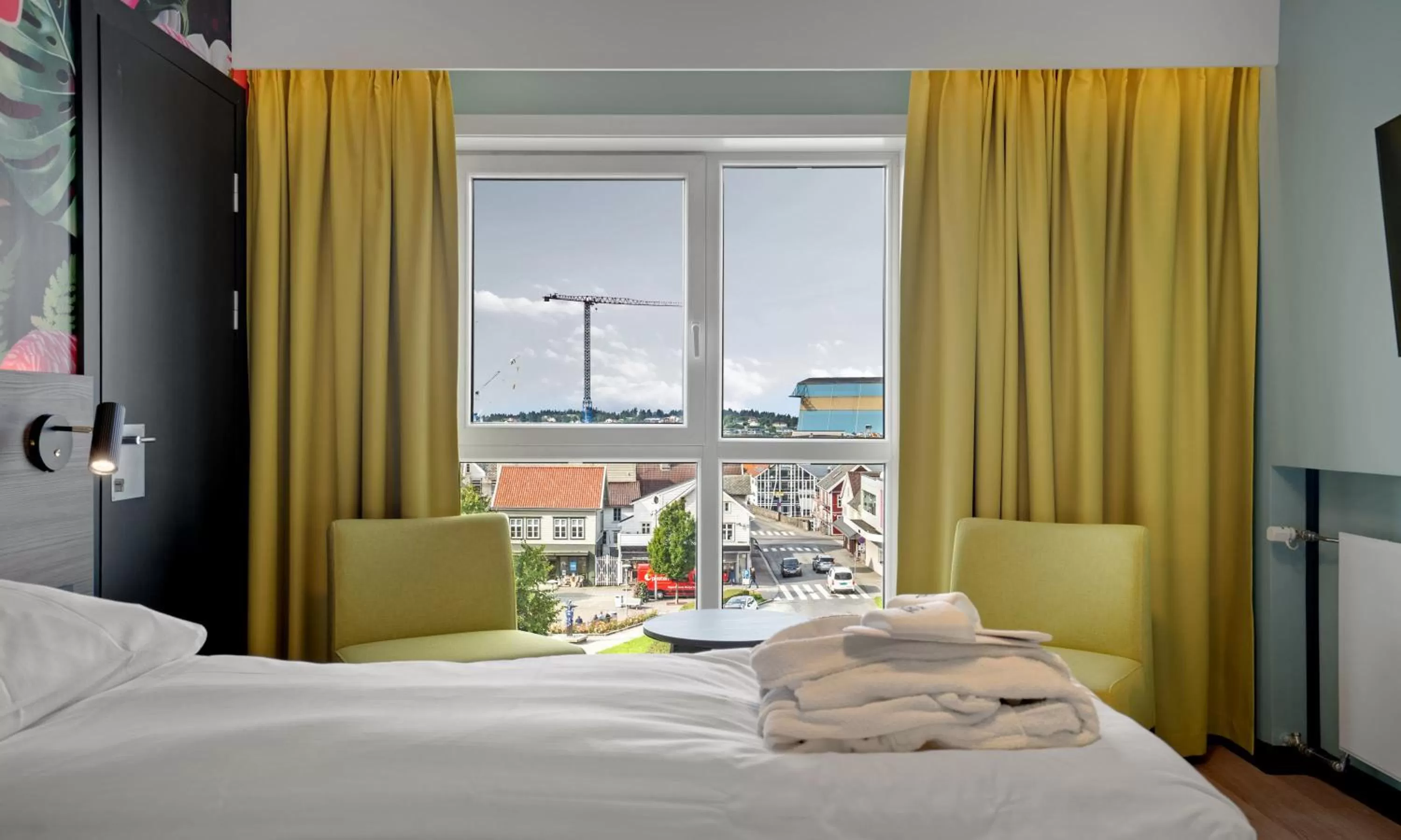 Bed in Thon Partner Hotel Saga