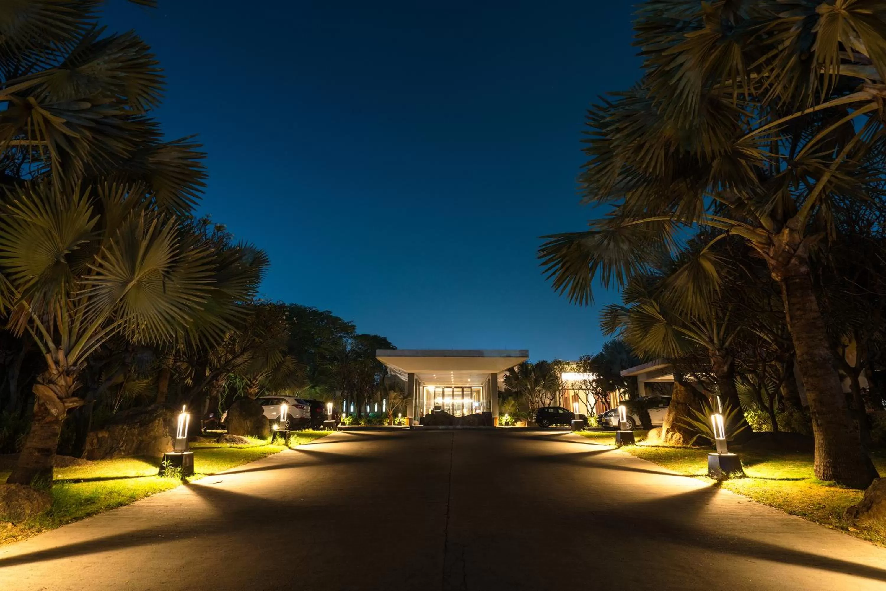Facade/entrance in Hyatt Hyderabad Gachibowli