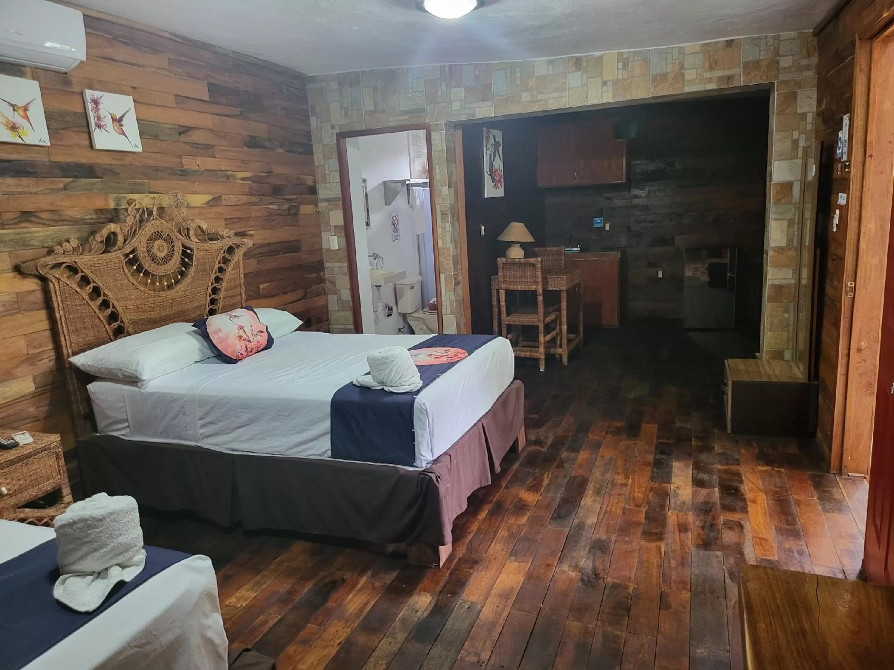 Bed in Cabañas Colibrí