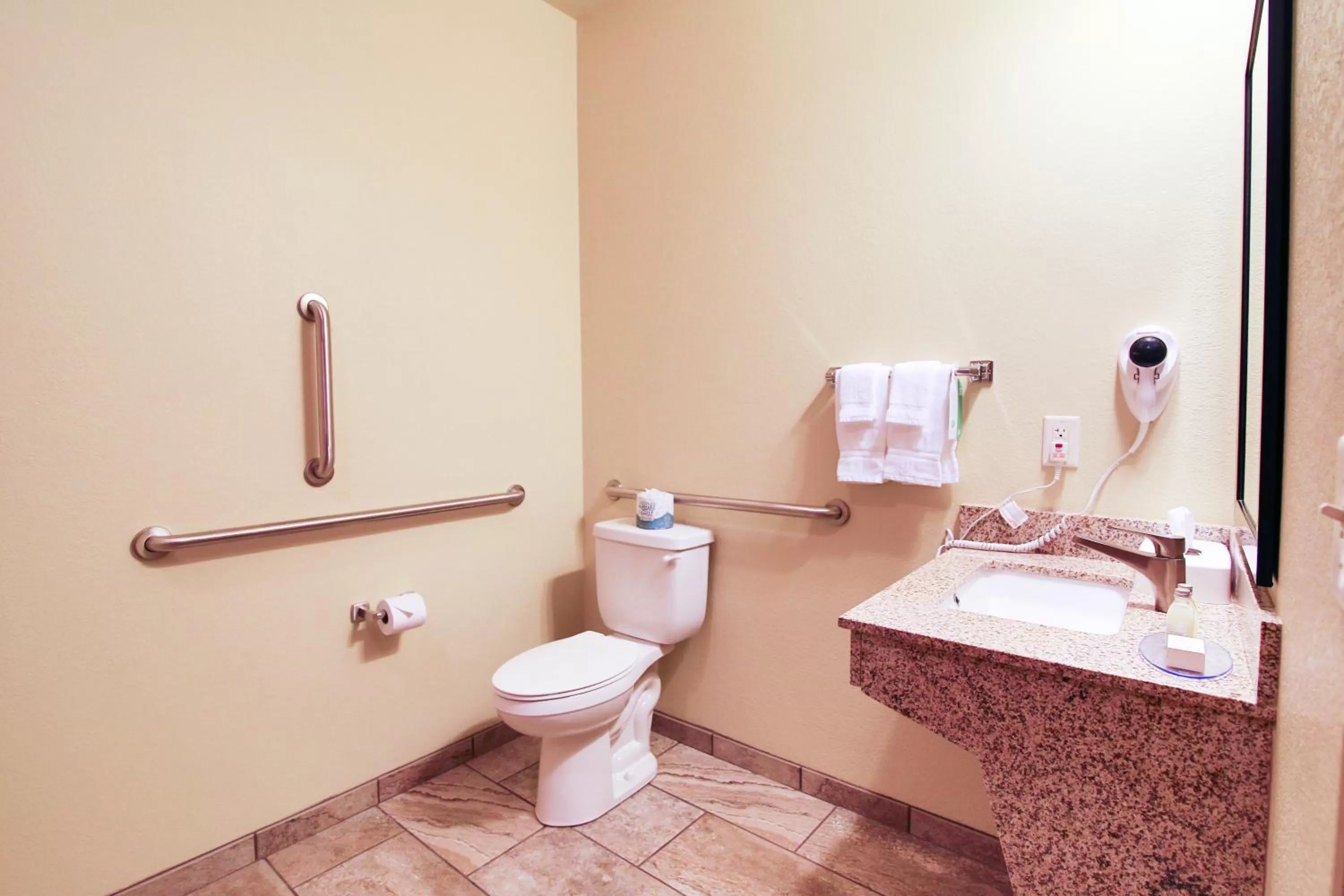 Bathroom in Cobblestone Hotel & Suites - Devils Lake