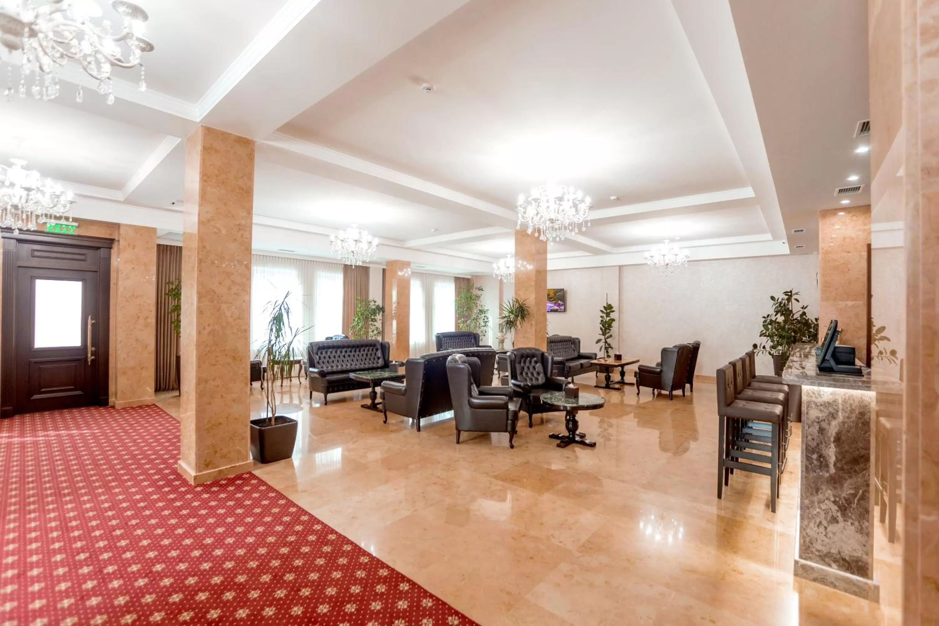 Seating area in Ambassador Hotel