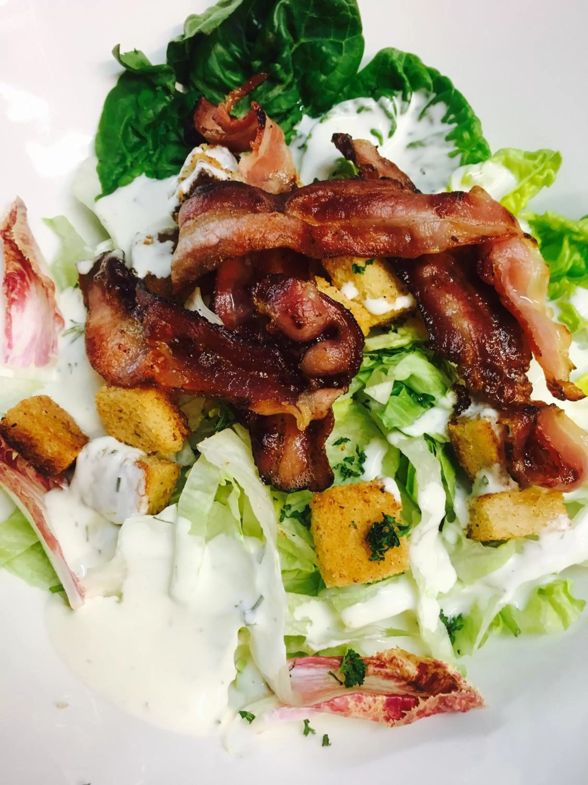 Food close-up in Hotel Corsten