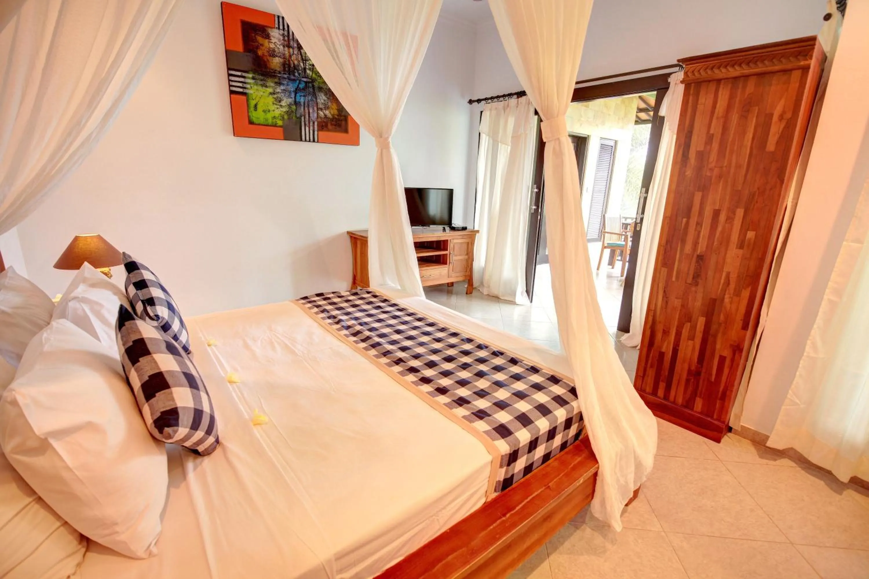 Bedroom in Bali Dream Resort Ubud