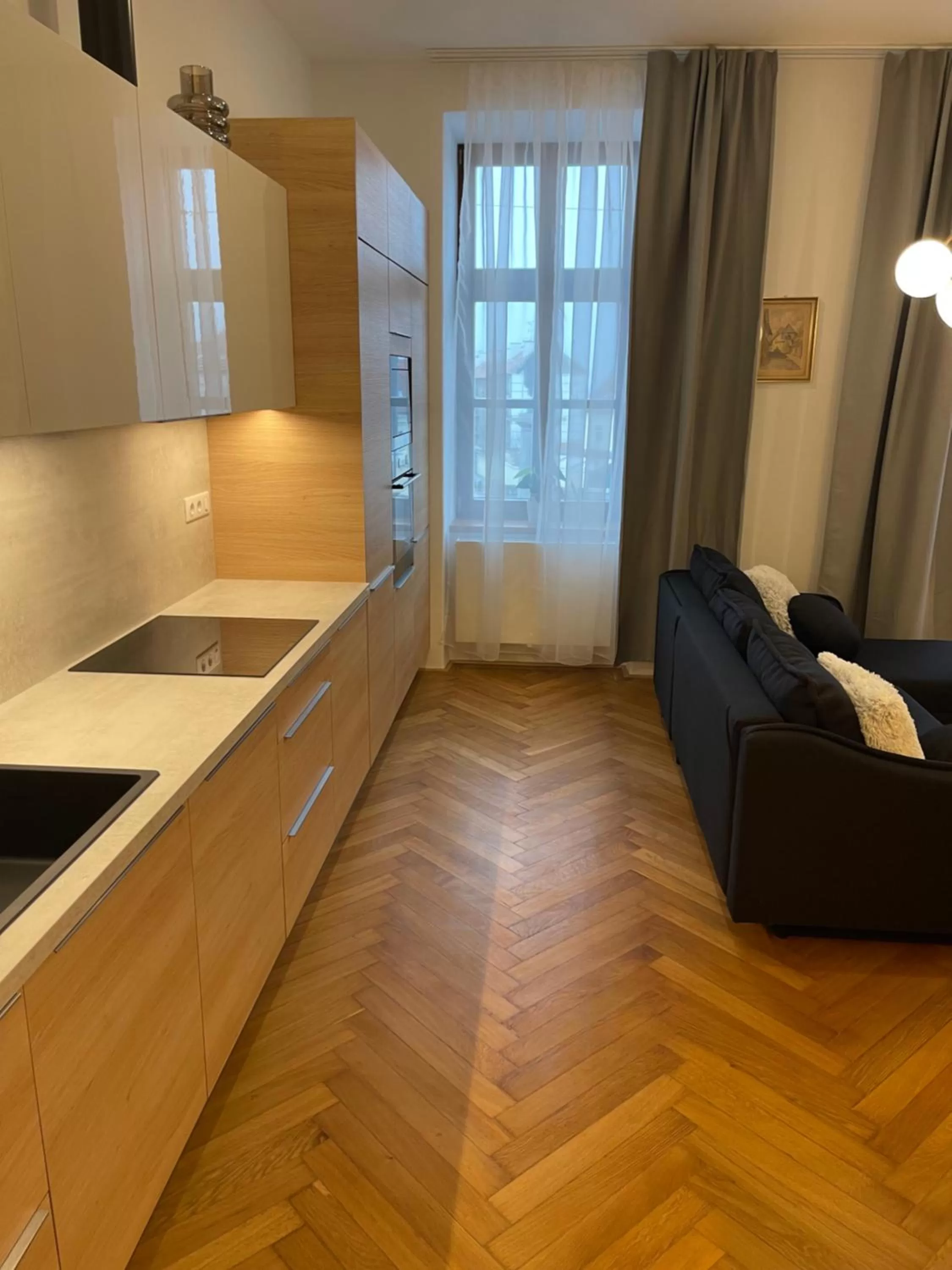 kitchen in Apartmány Marienhof