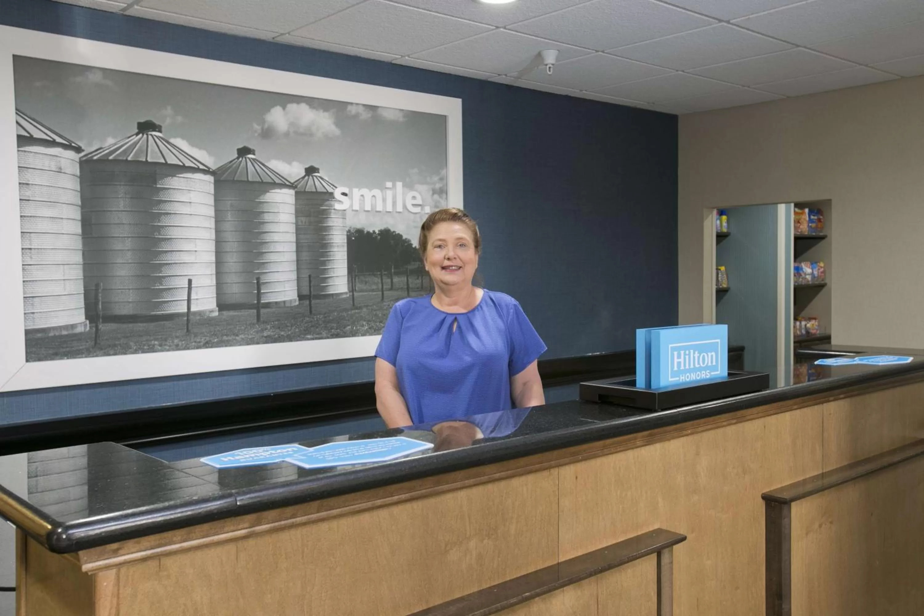 Lobby or reception in Hampton Inn & Suites Wiggins