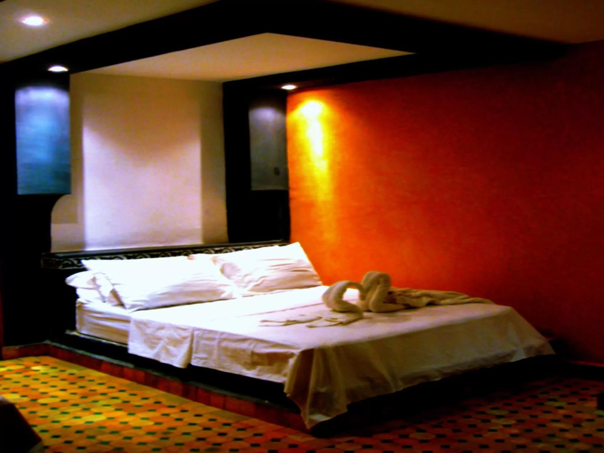 Photo of the whole room, Bed in Hotel Restaurant La Kasbah