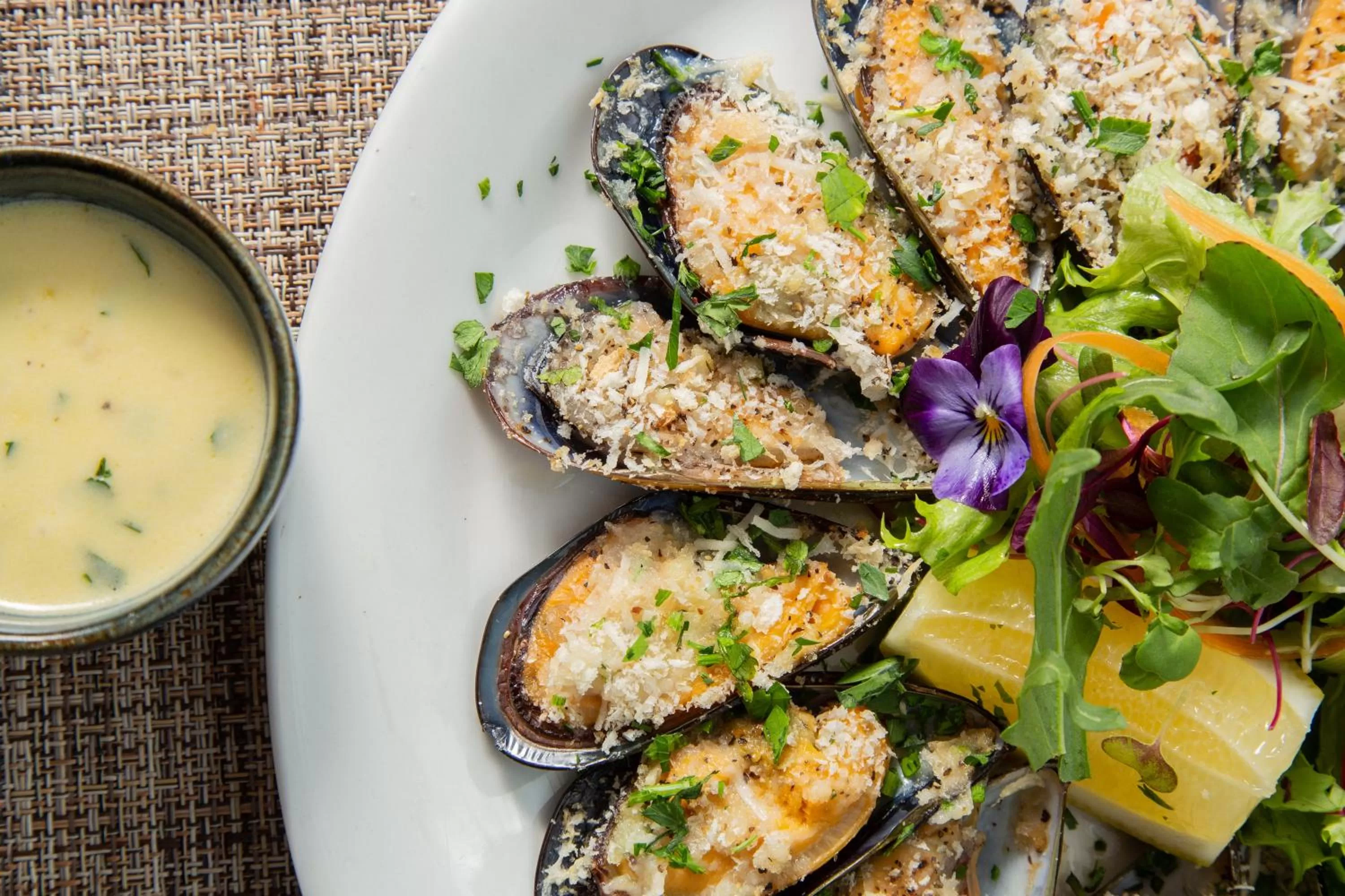 Food close-up in Fancourt Hotel