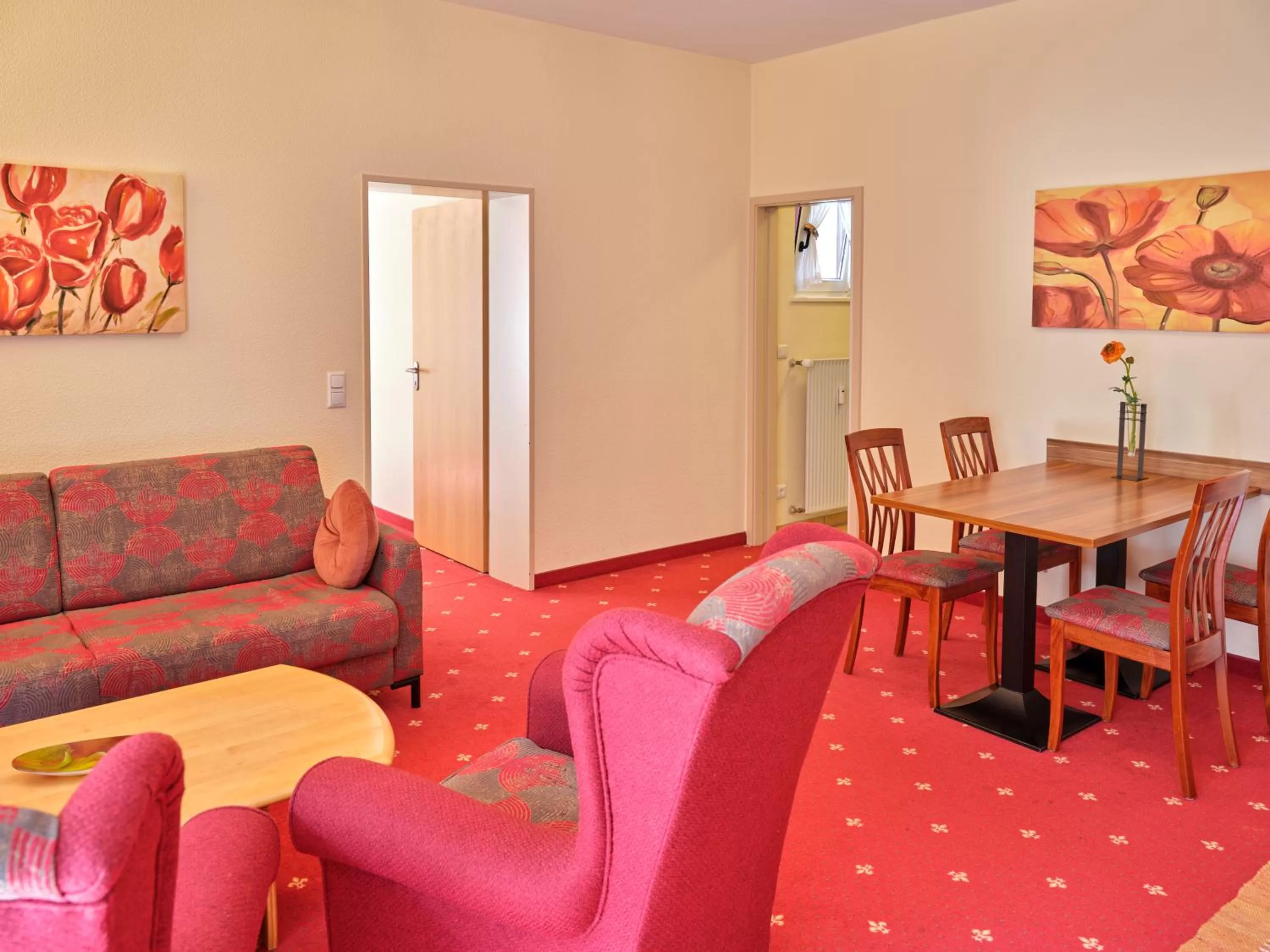 Dining area, Seating Area in Appartement-Haus Blumenhof