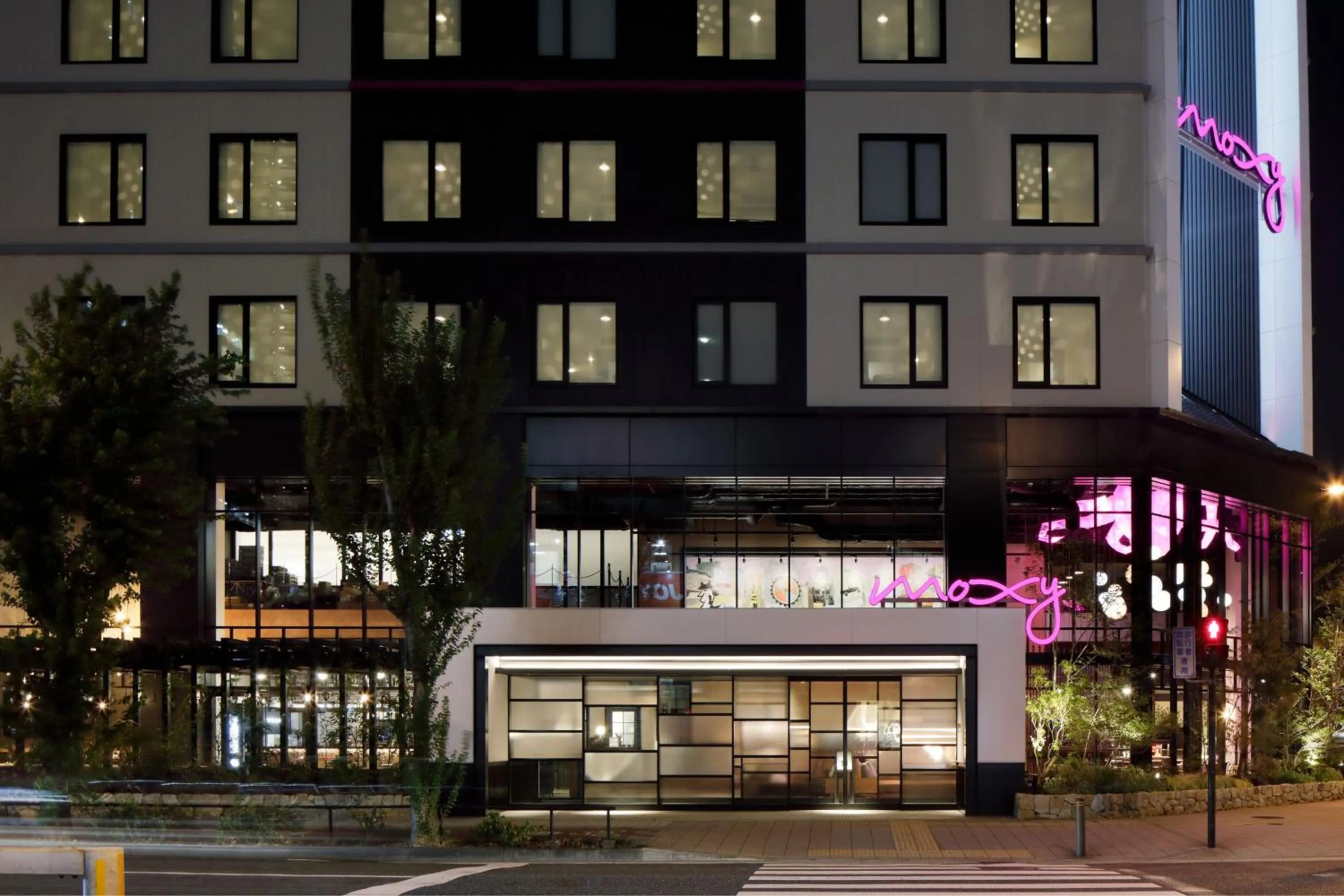 Property building in Moxy Osaka Umeda