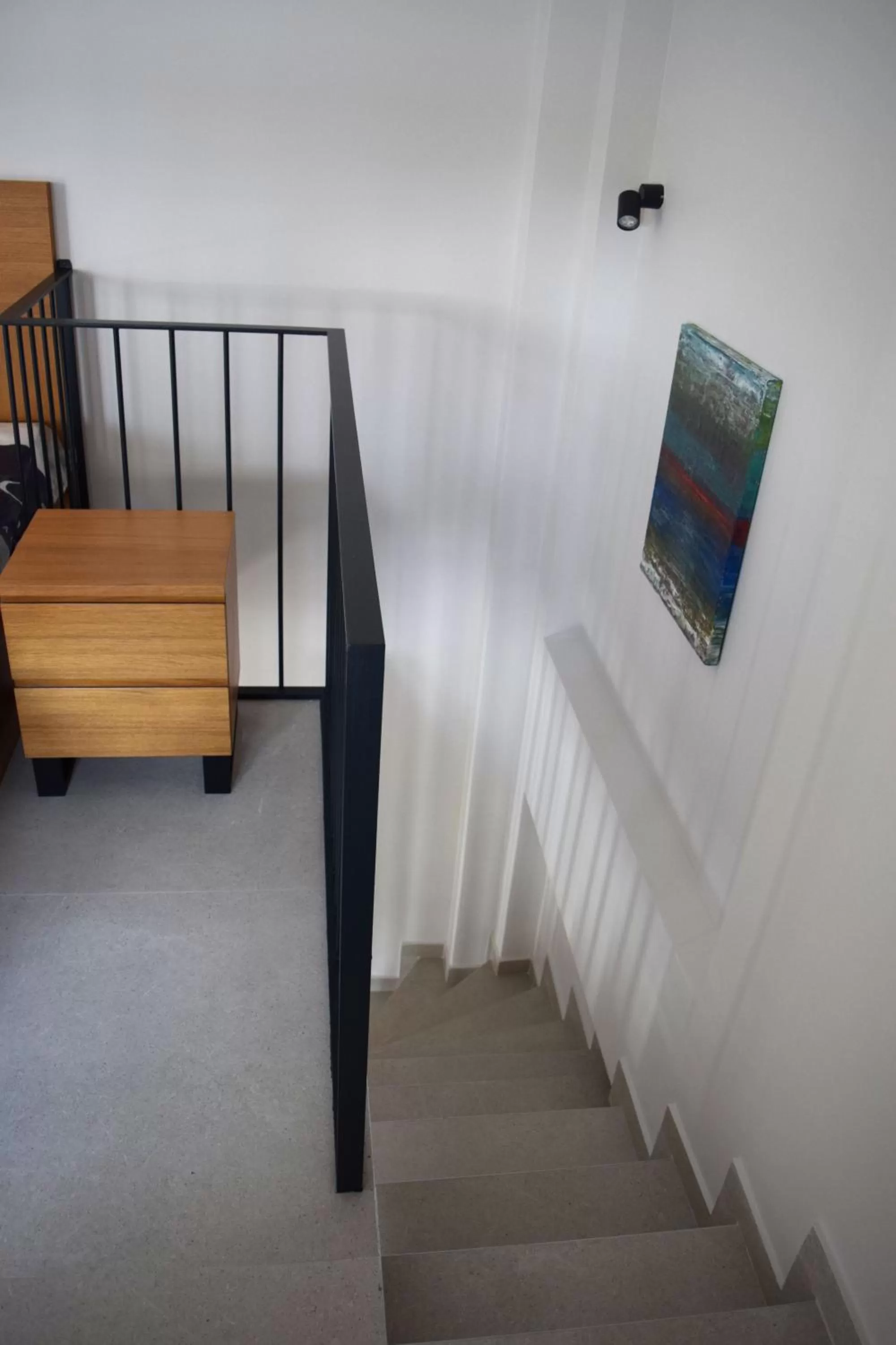 Bedroom in Toumba apartments