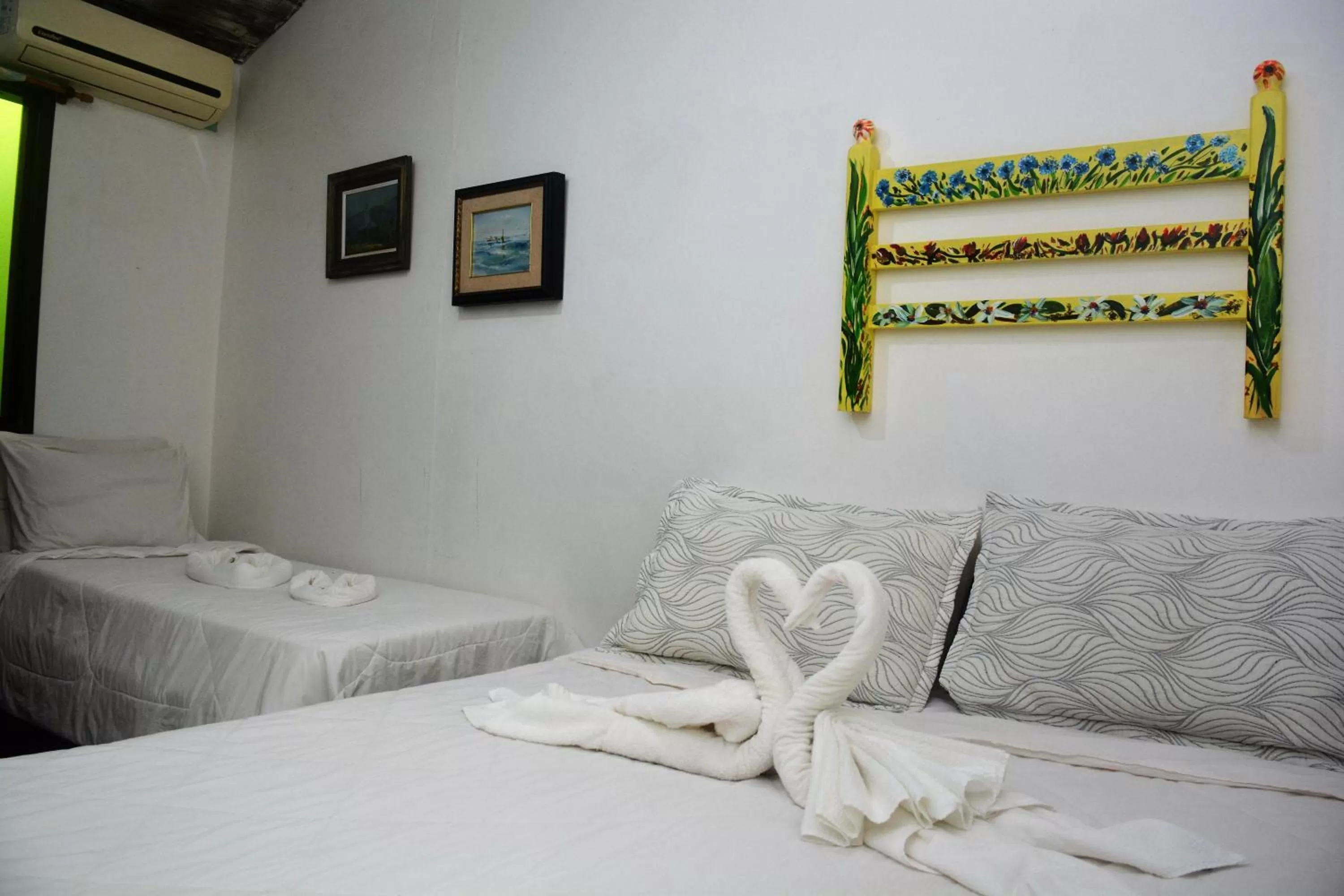 Bed in Pousada Mare Blue