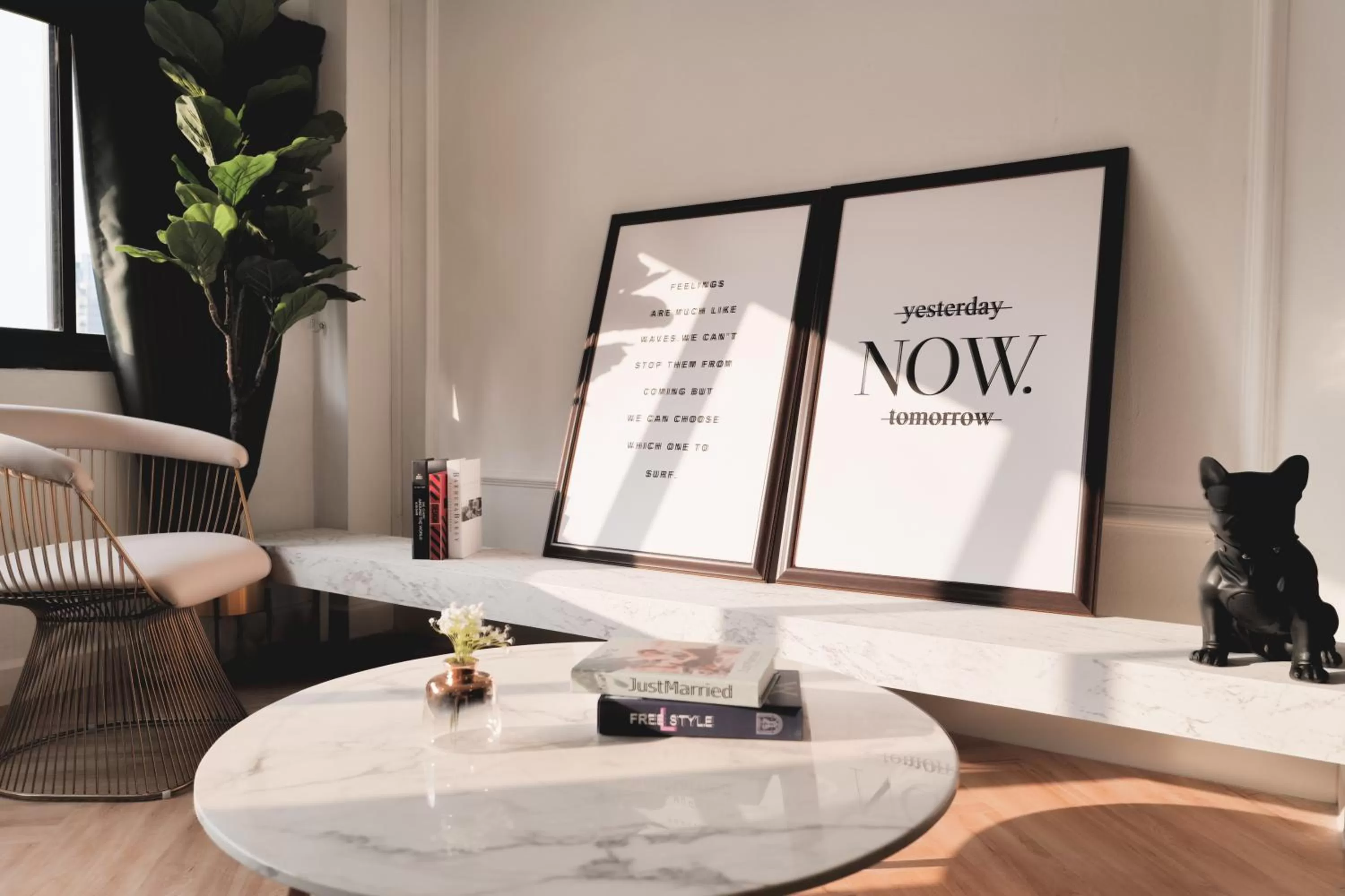 Living room in Theme Boutique Hotel Bangkok