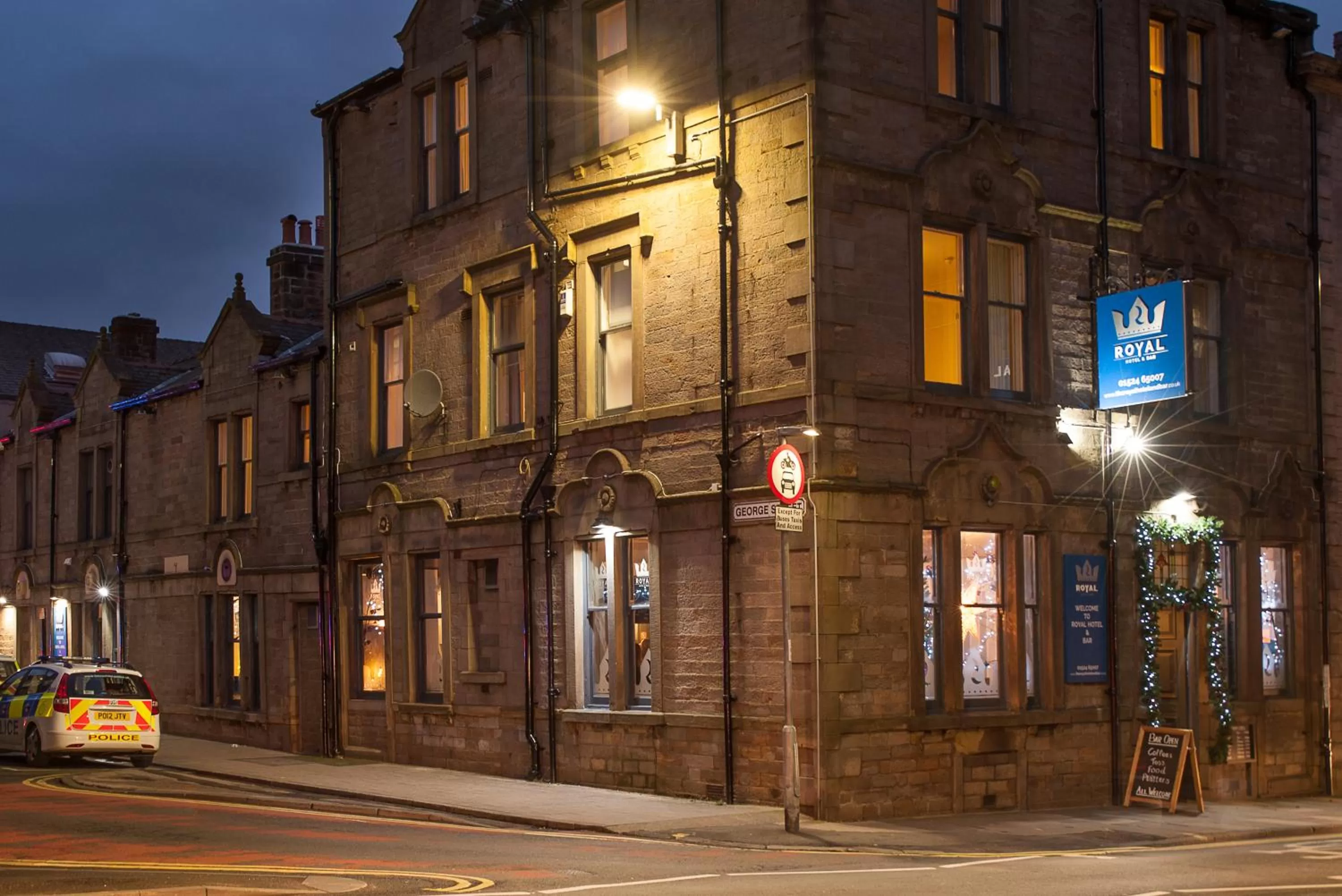 Facade/entrance in The Royal Hotel and Bar