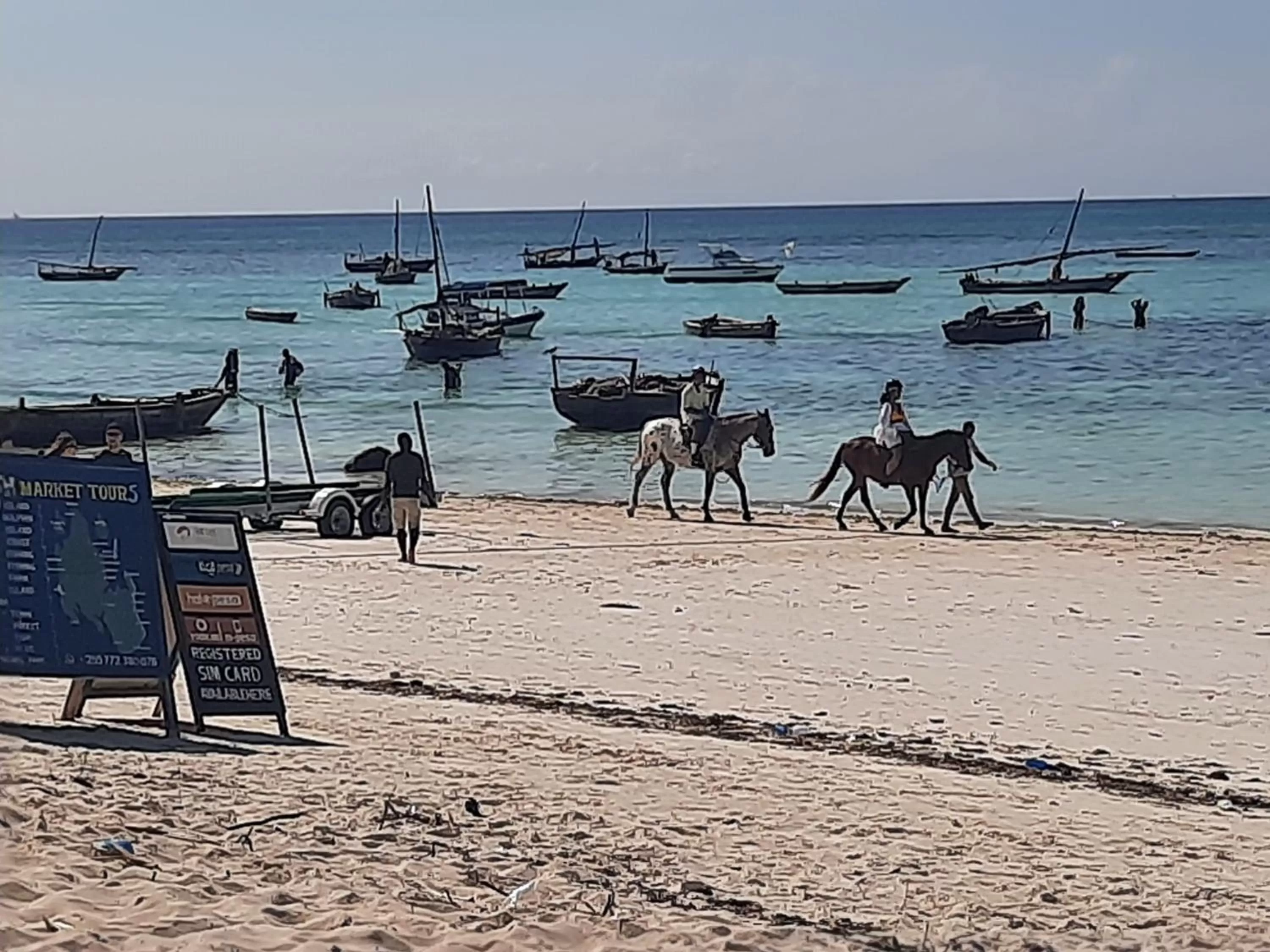 Beach in Ames Nungwi