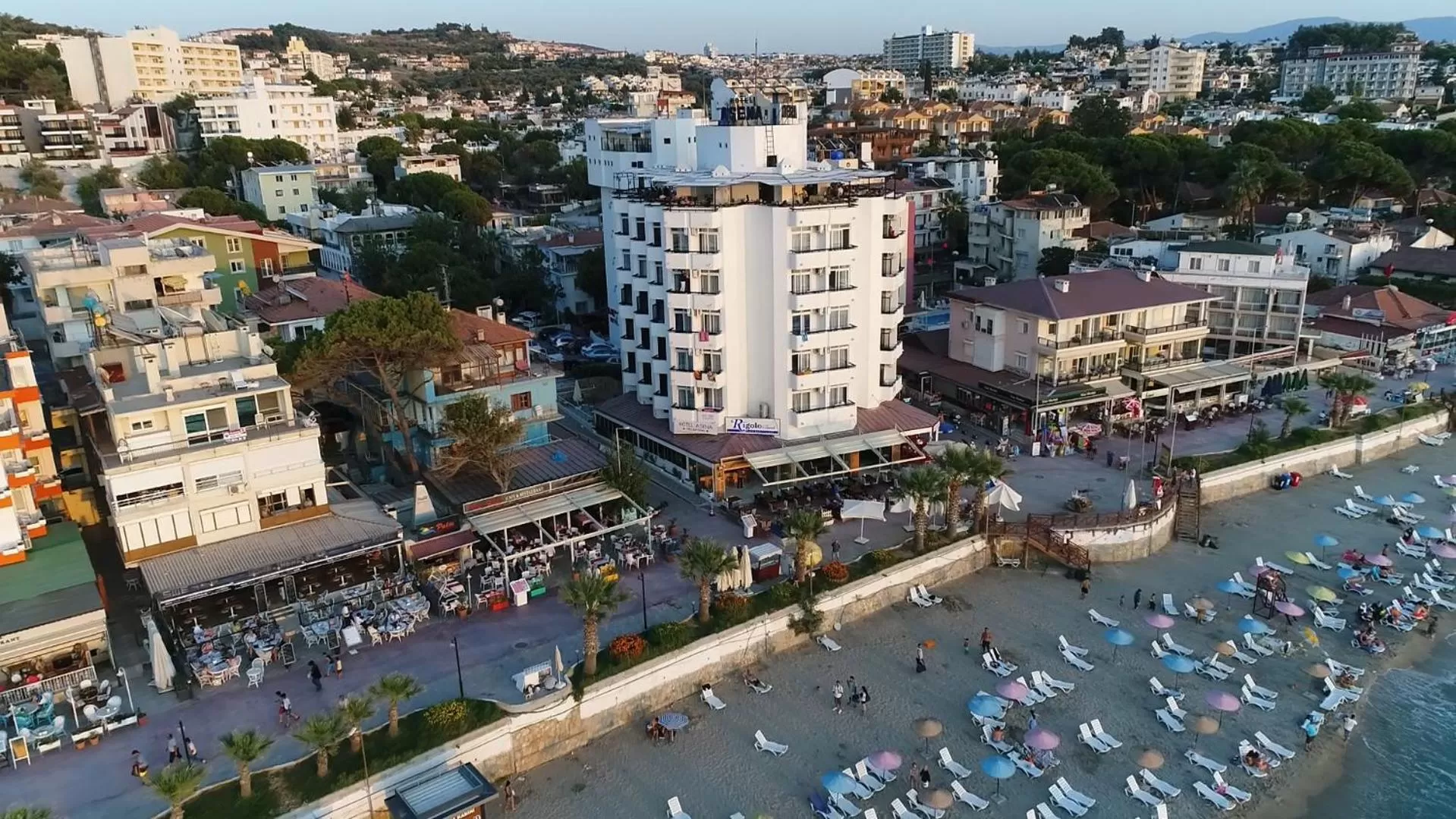 Bird's eye view, Bird's-eye View in Asena Hotel