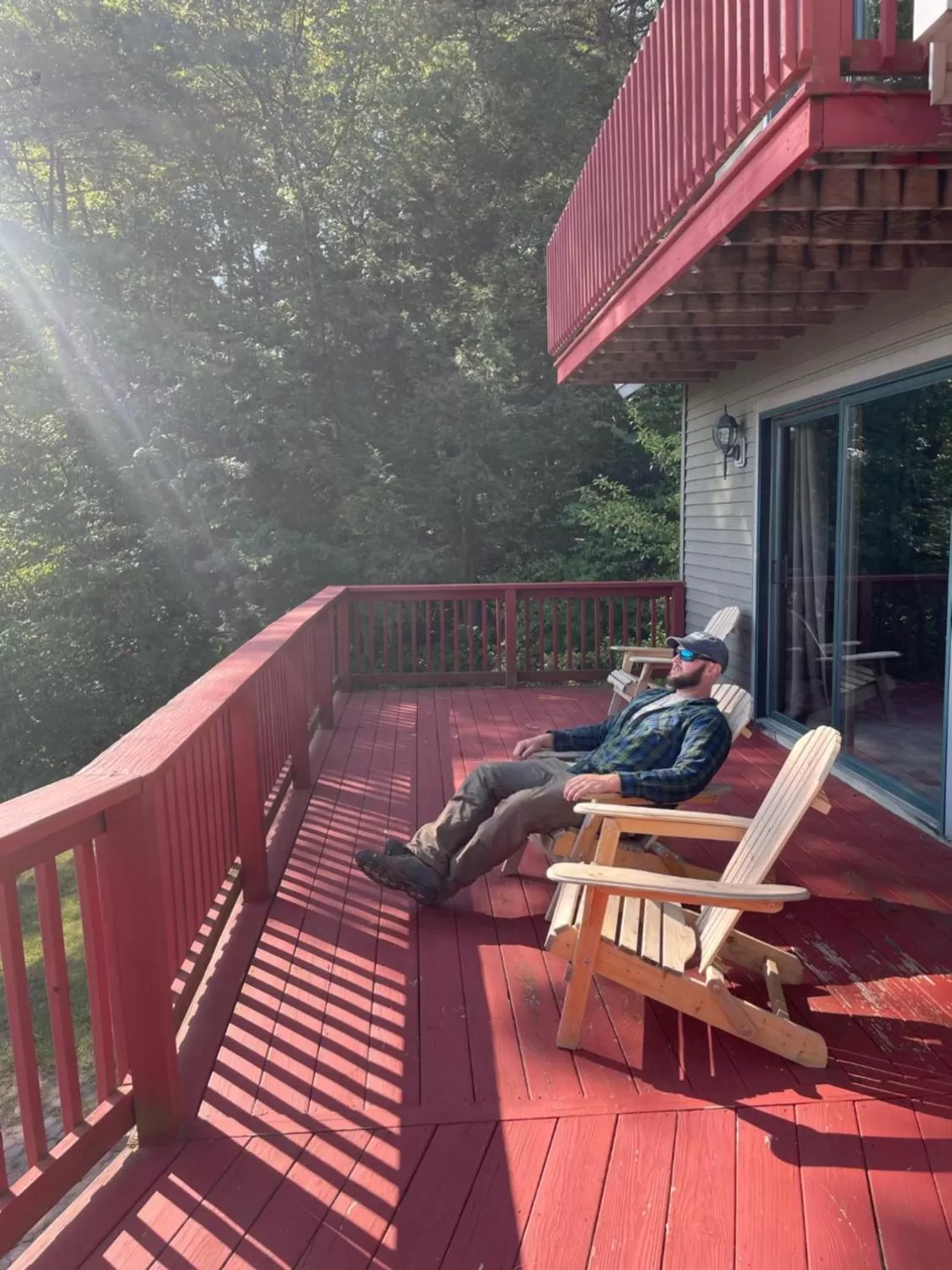 Balcony/Terrace in Hill View Motel and Cottages