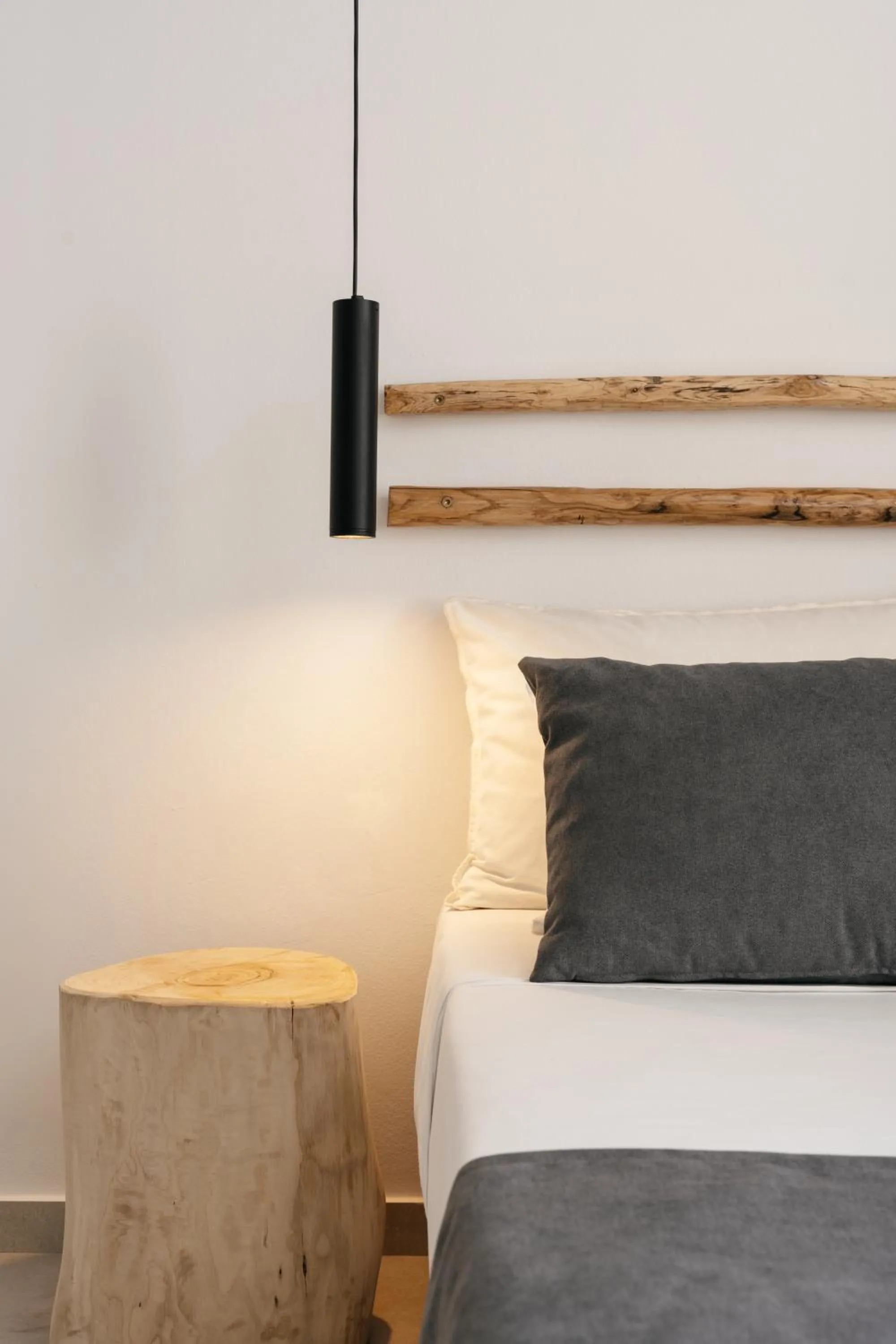 Bed in Petradi Beach Lounge Hotel