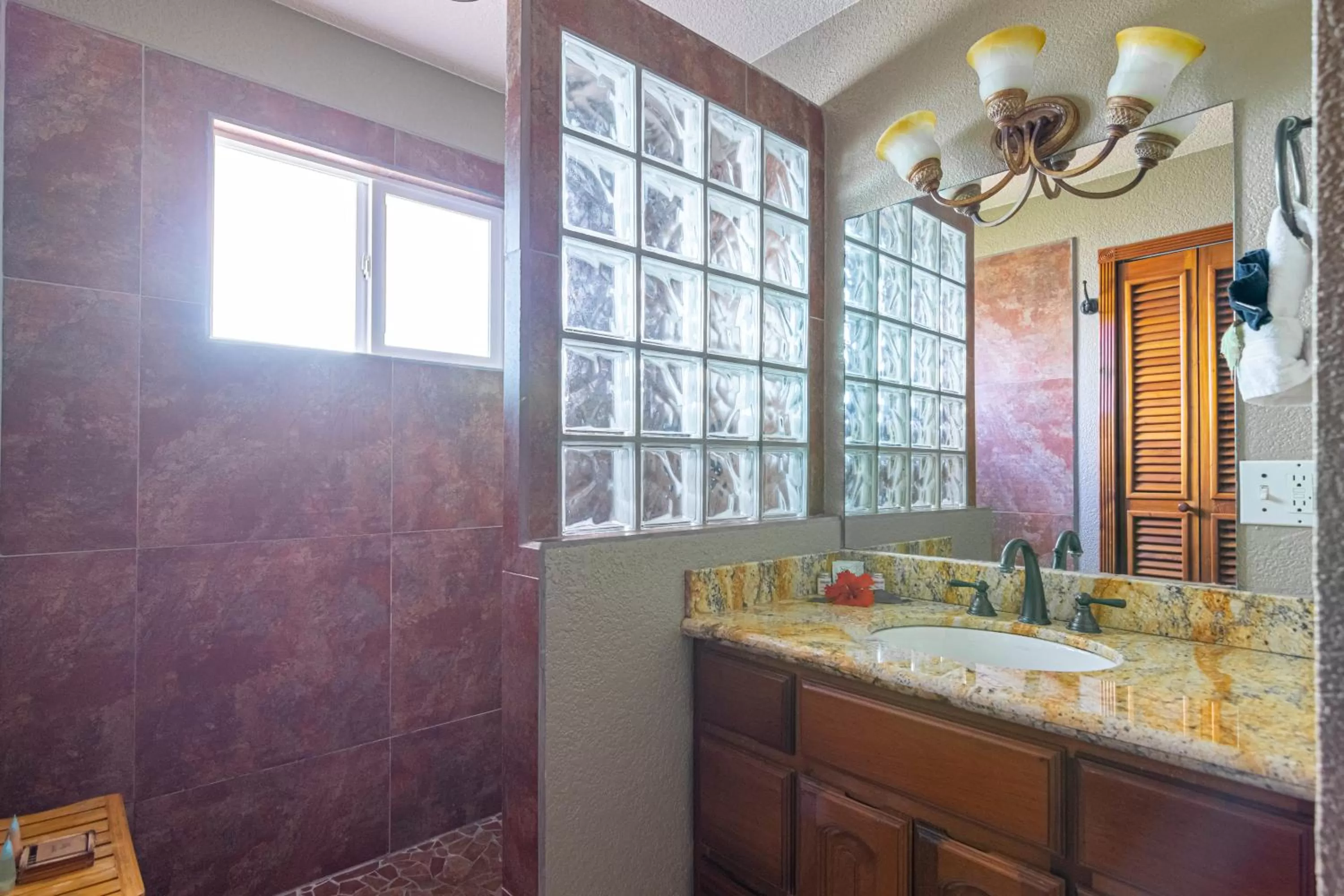 Shower, Bathroom in Lighthouse Beach Villas