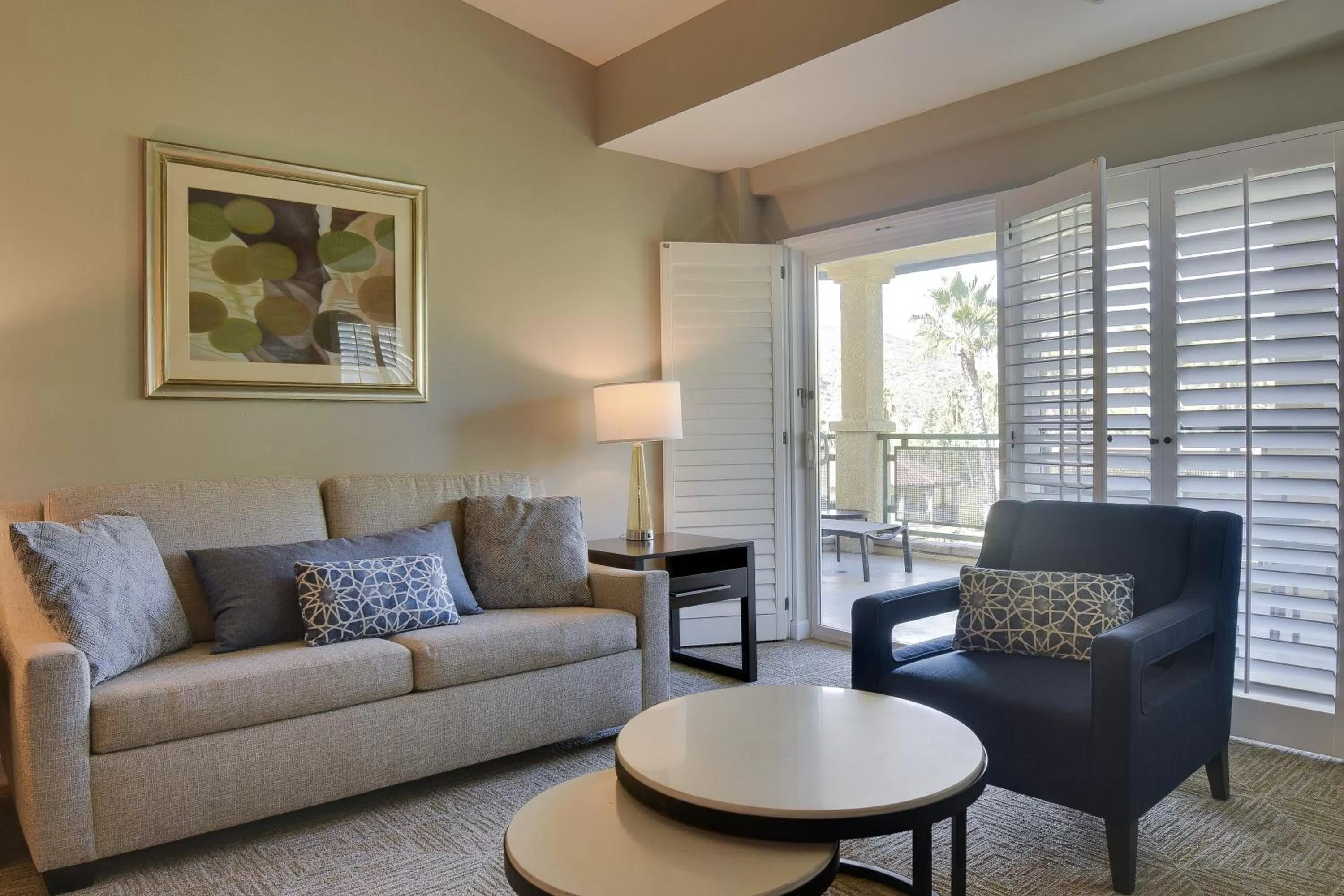 Living room in Hyatt Vacation Club at the Welk, San Diego