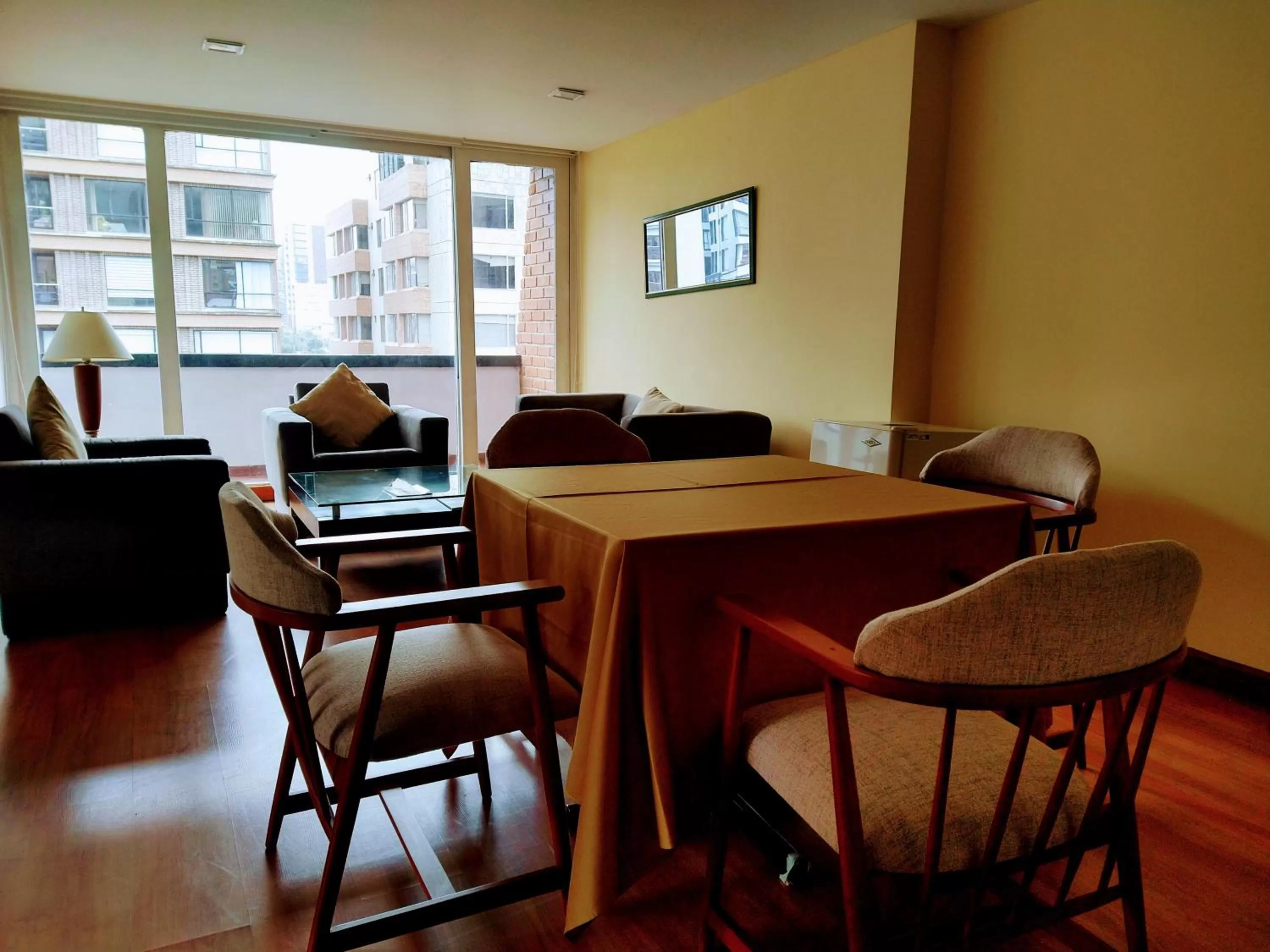 Living room in Hotel Morasurco