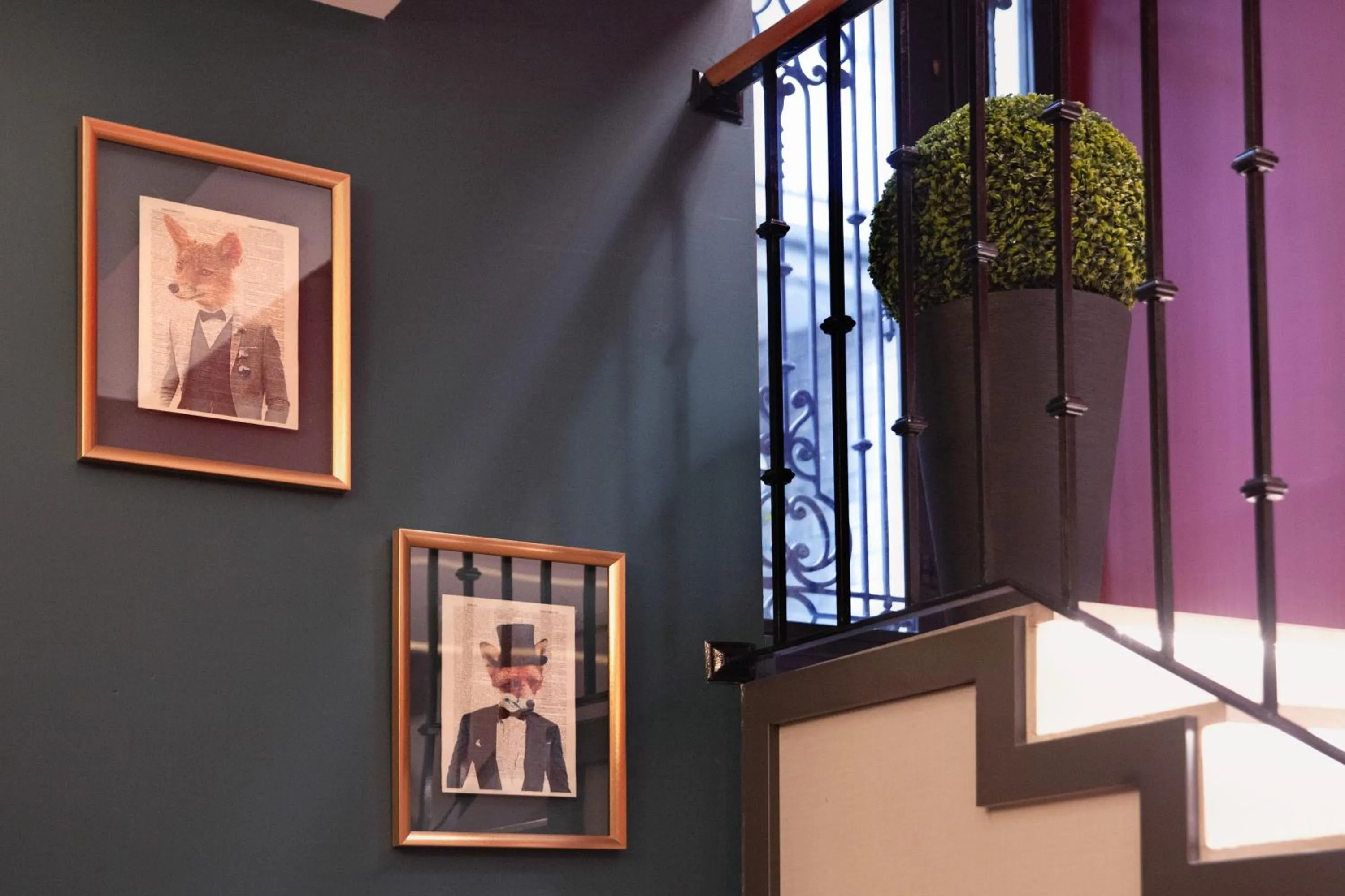 Decorative detail in The Fox Hotel