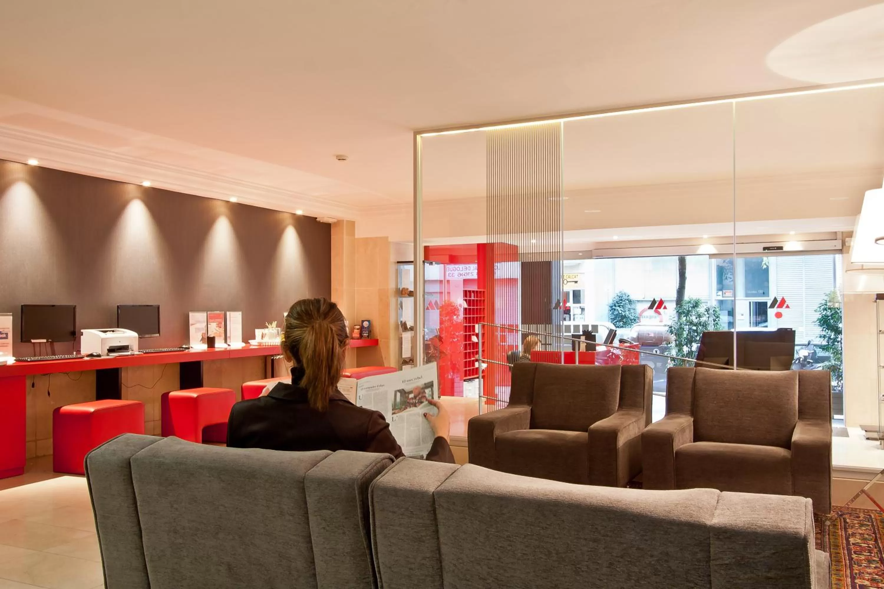 Lobby or reception in Aparthotel Atenea Calabria
