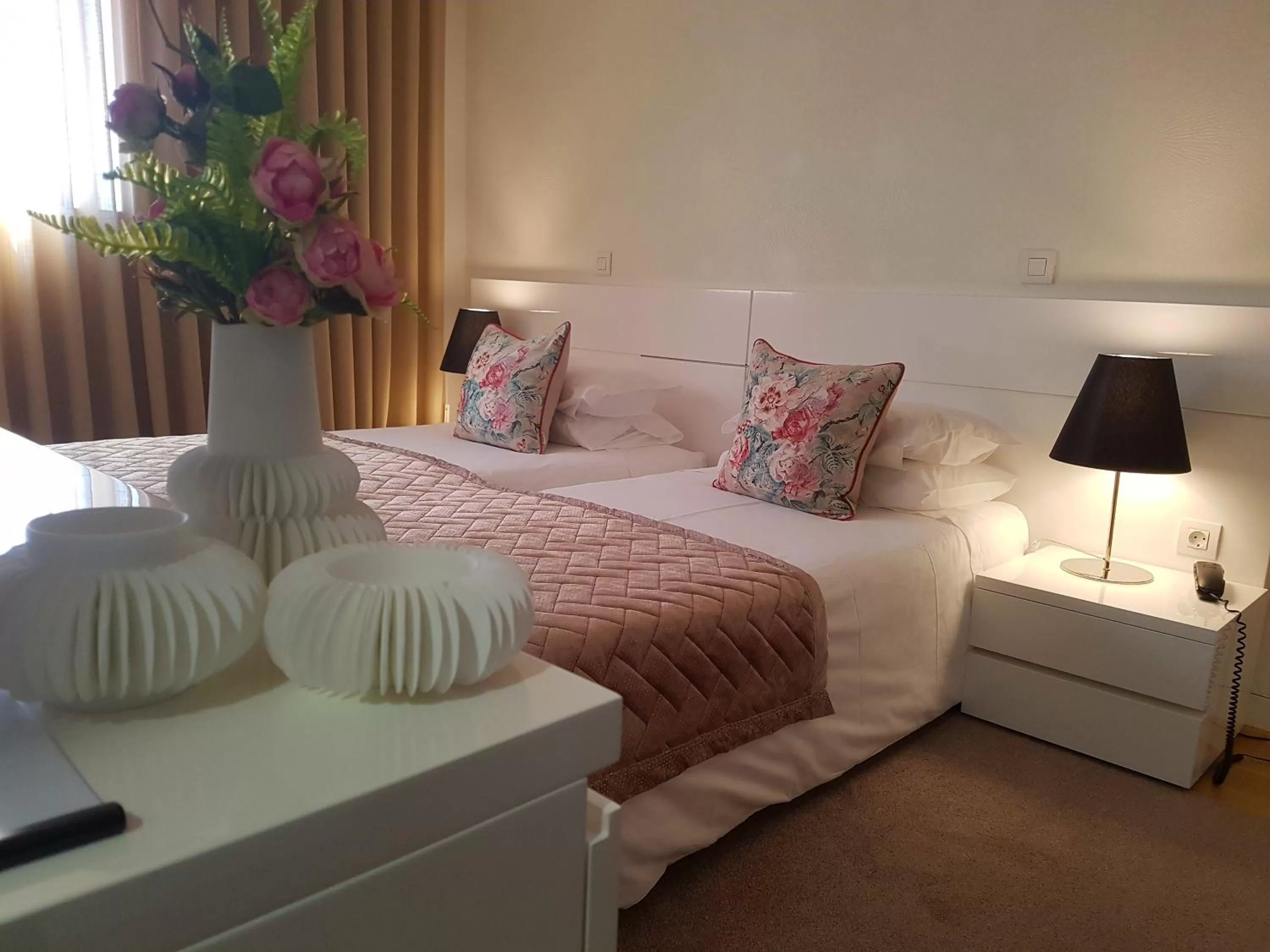 Bed in Hotel Rural Quinta das Quintães