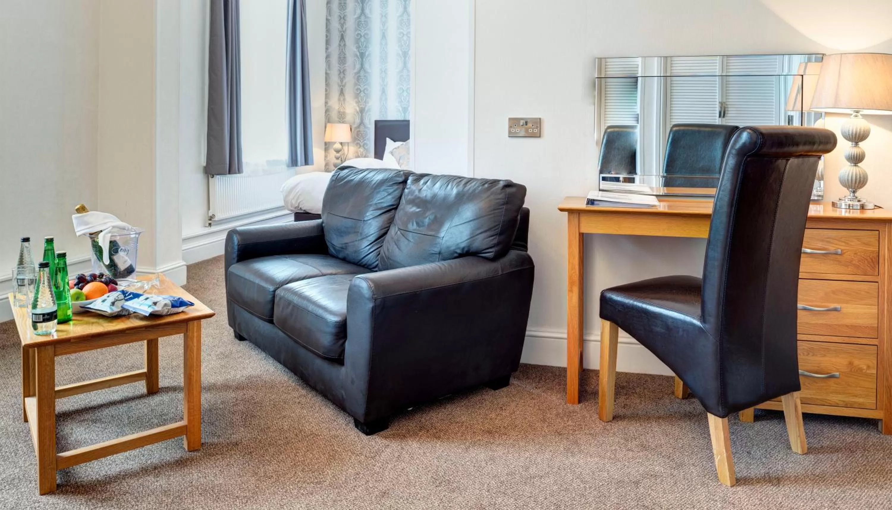 Seating area in Best Western The Royal Chase Hotel