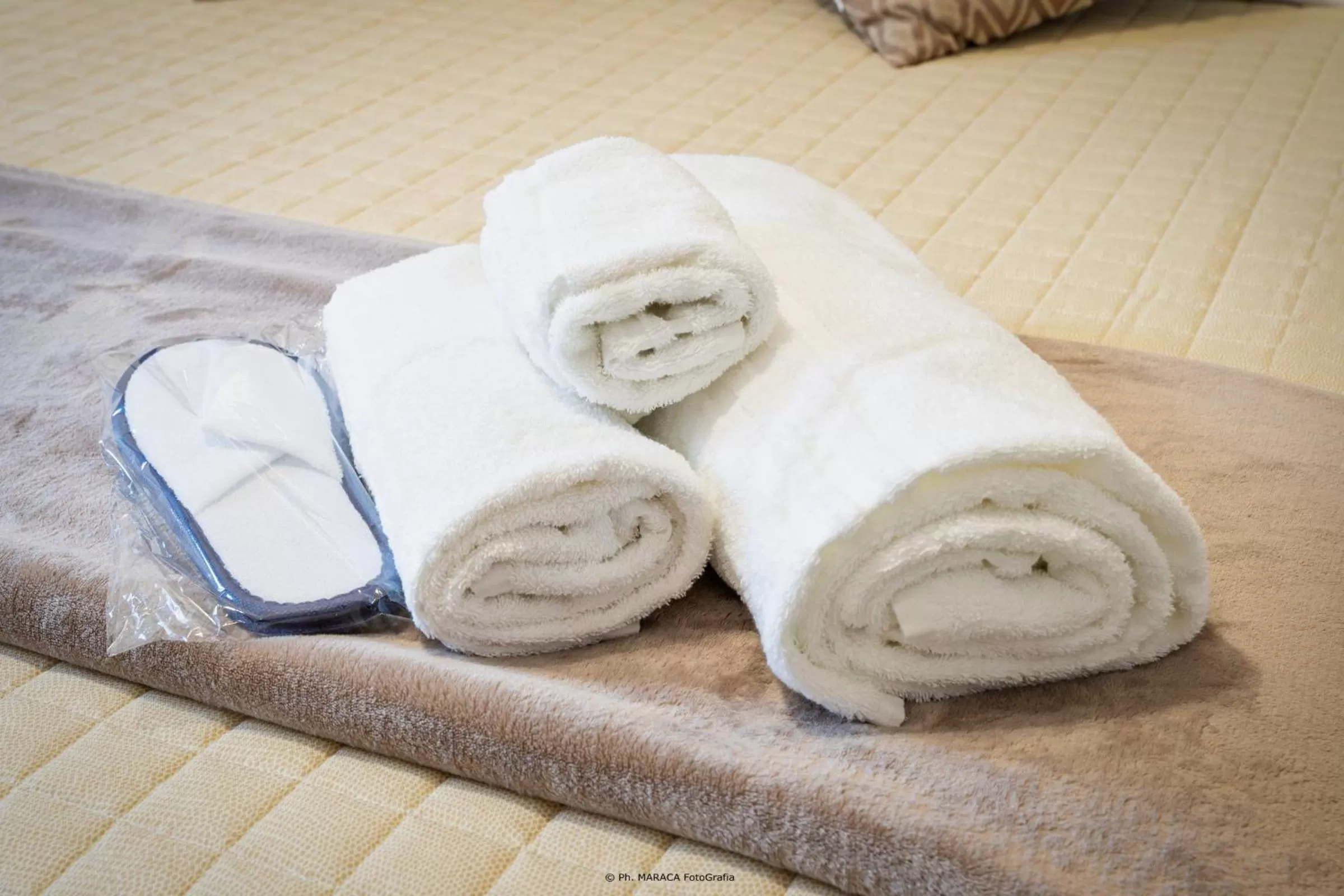 towels in B&B Gianmarti Suite