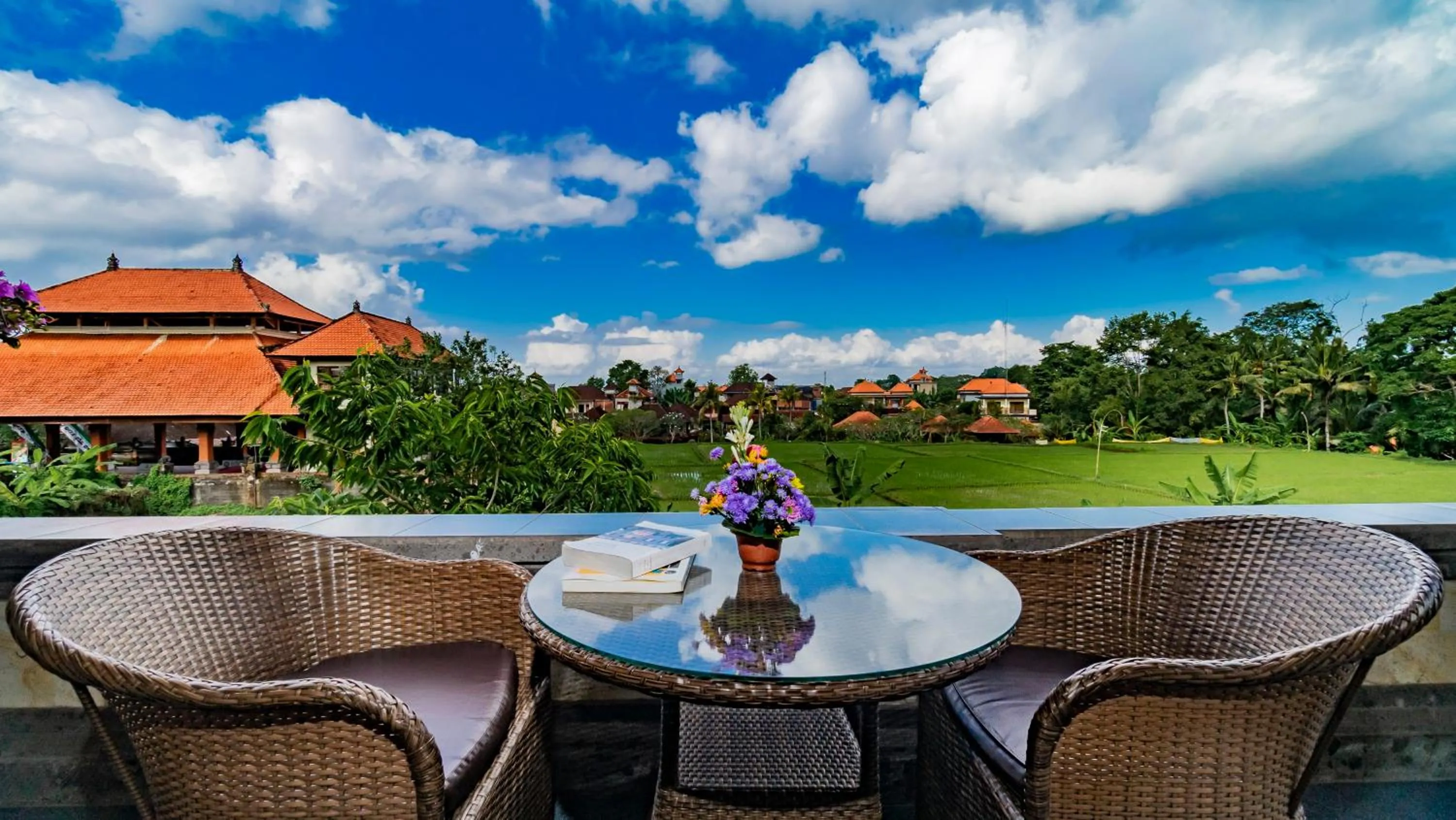 Balcony/Terrace in Kun - Kun Guest House Ubud