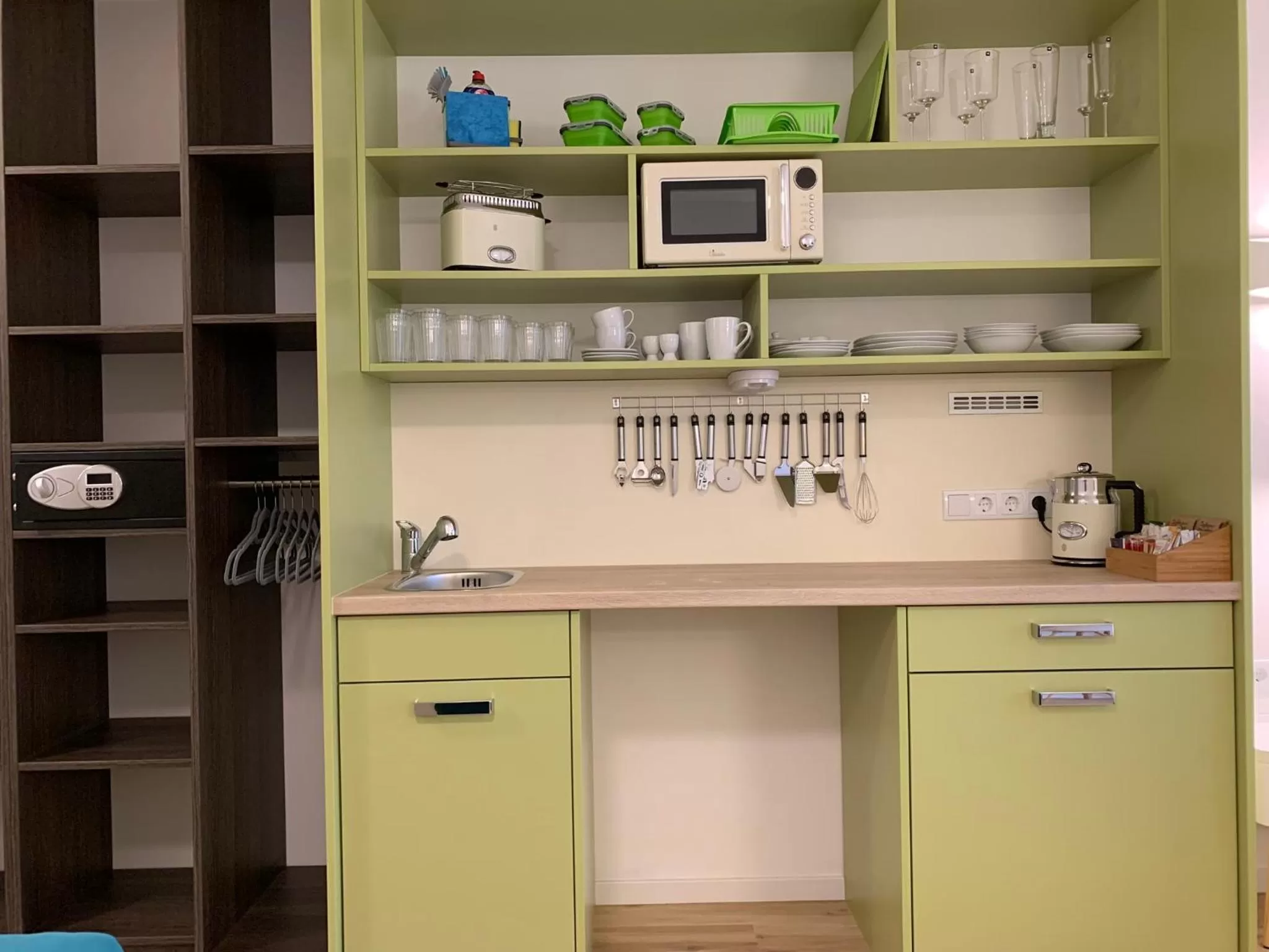 Kitchen or kitchenette, Kitchen/Kitchenette in Park-Lodge Am Rohrbusch