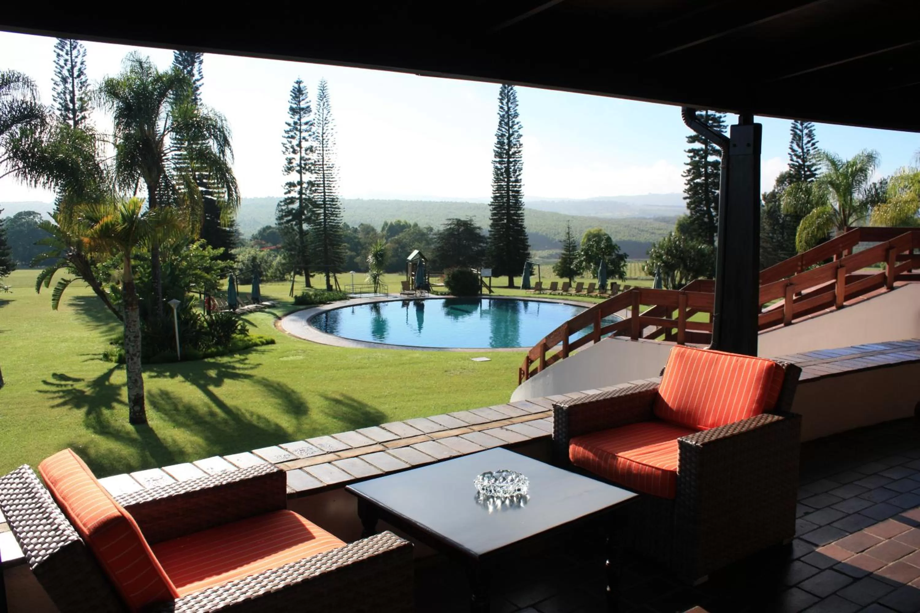 Patio in Premier Hotel The Winkler