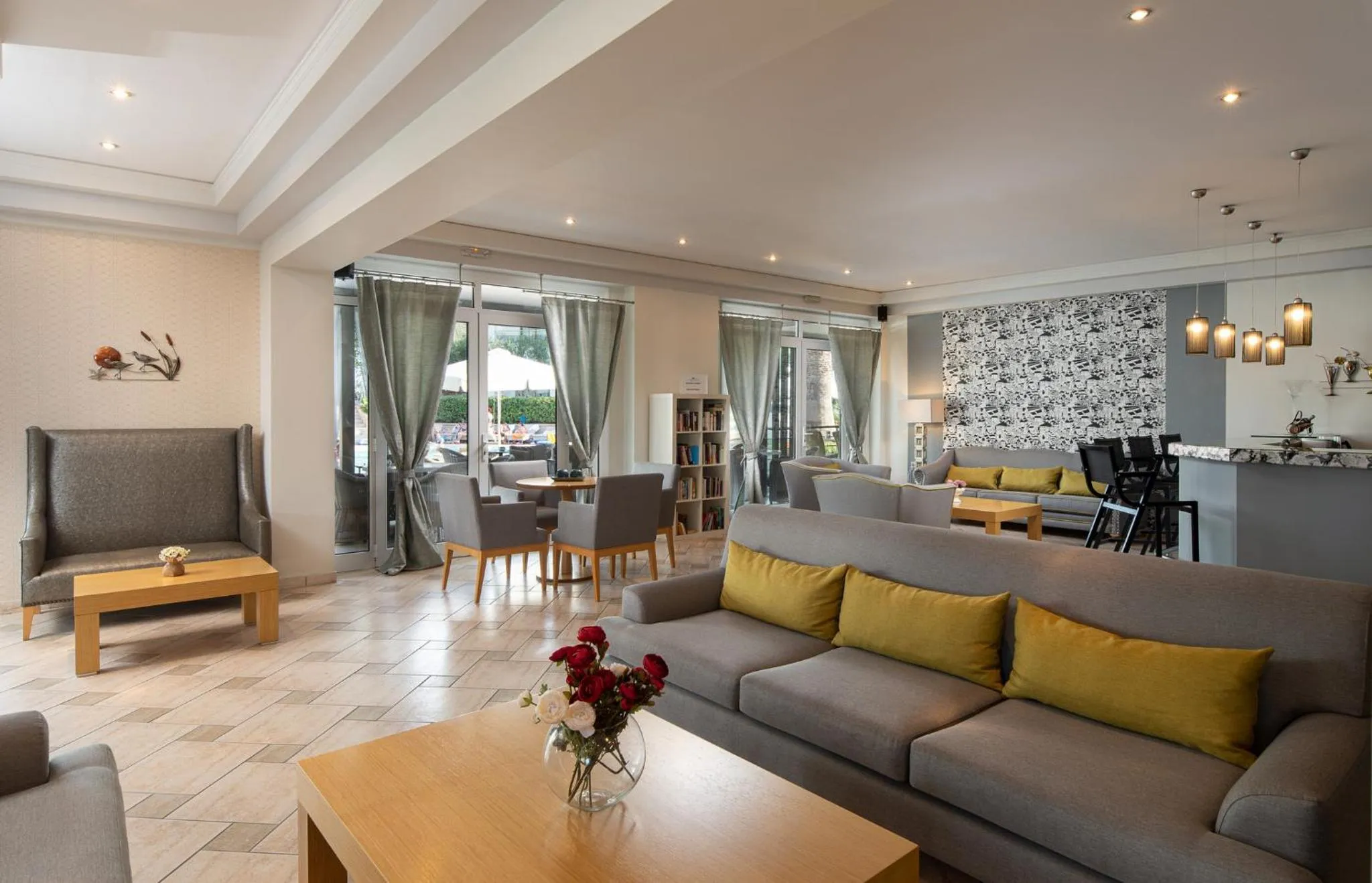 Lobby or reception in Flegra Palace