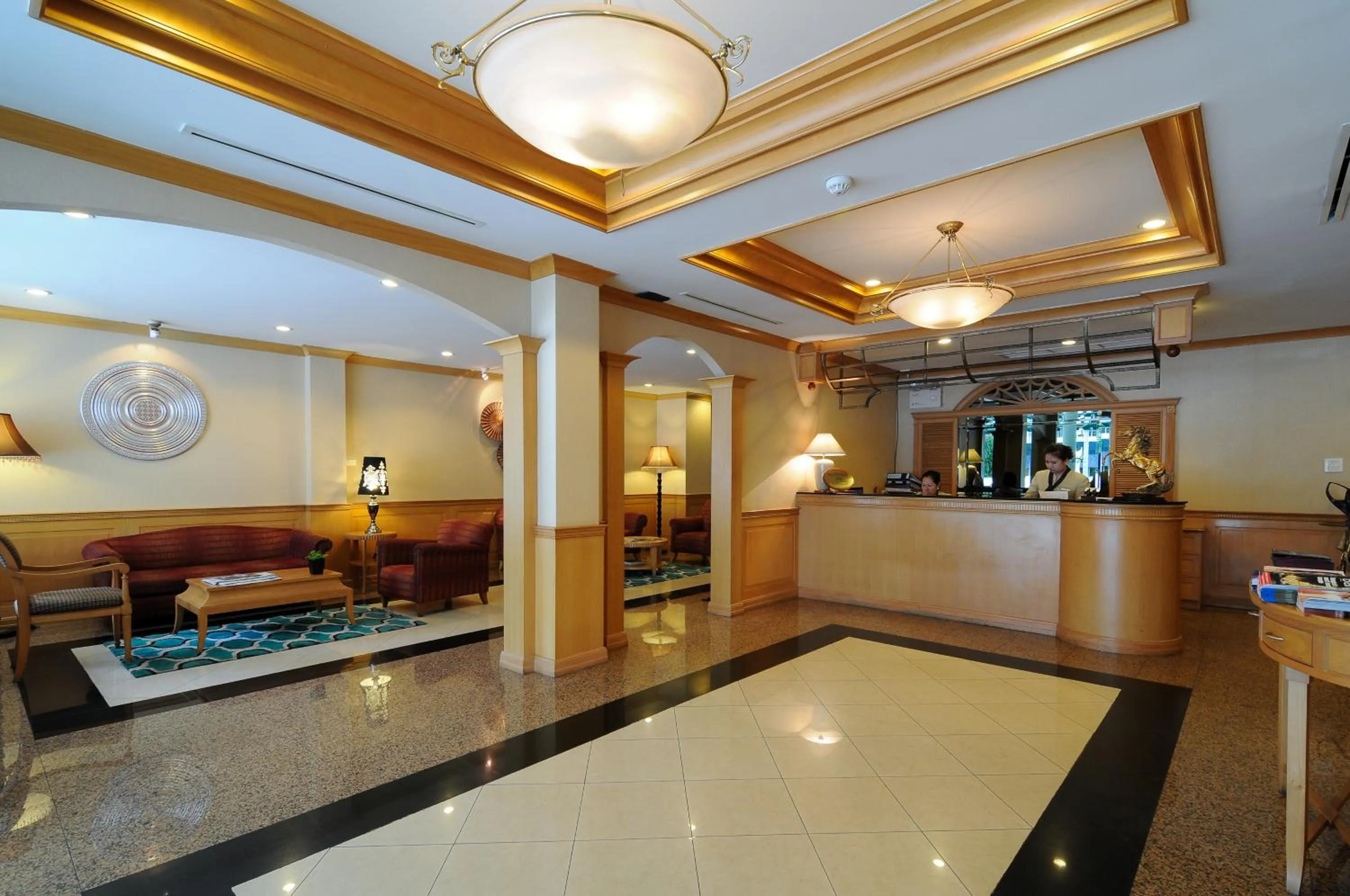 Lobby or reception in Admiral Suites Bangkok
