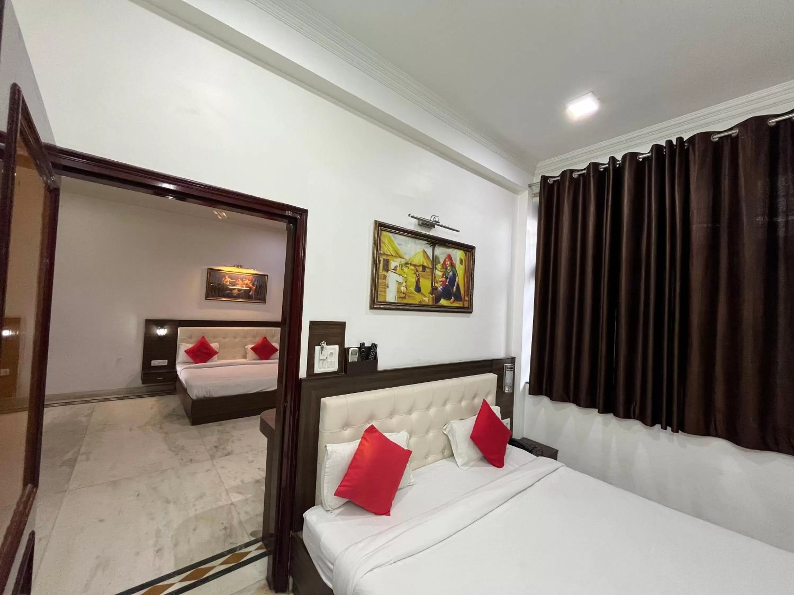 Bedroom, Bed in Hotel Marc Royal