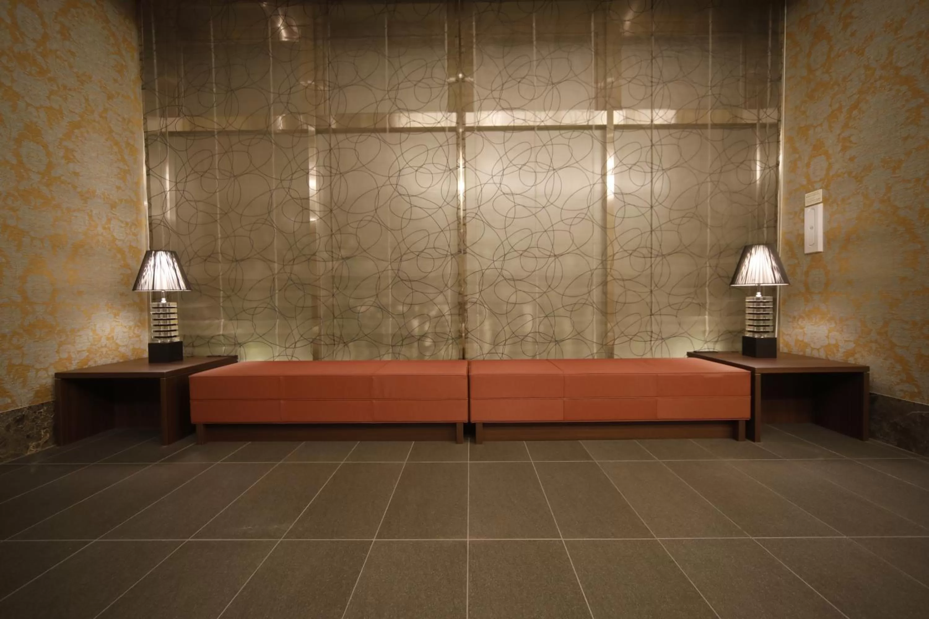 Decorative detail in Dormy Inn Premium Osaka Kitahama