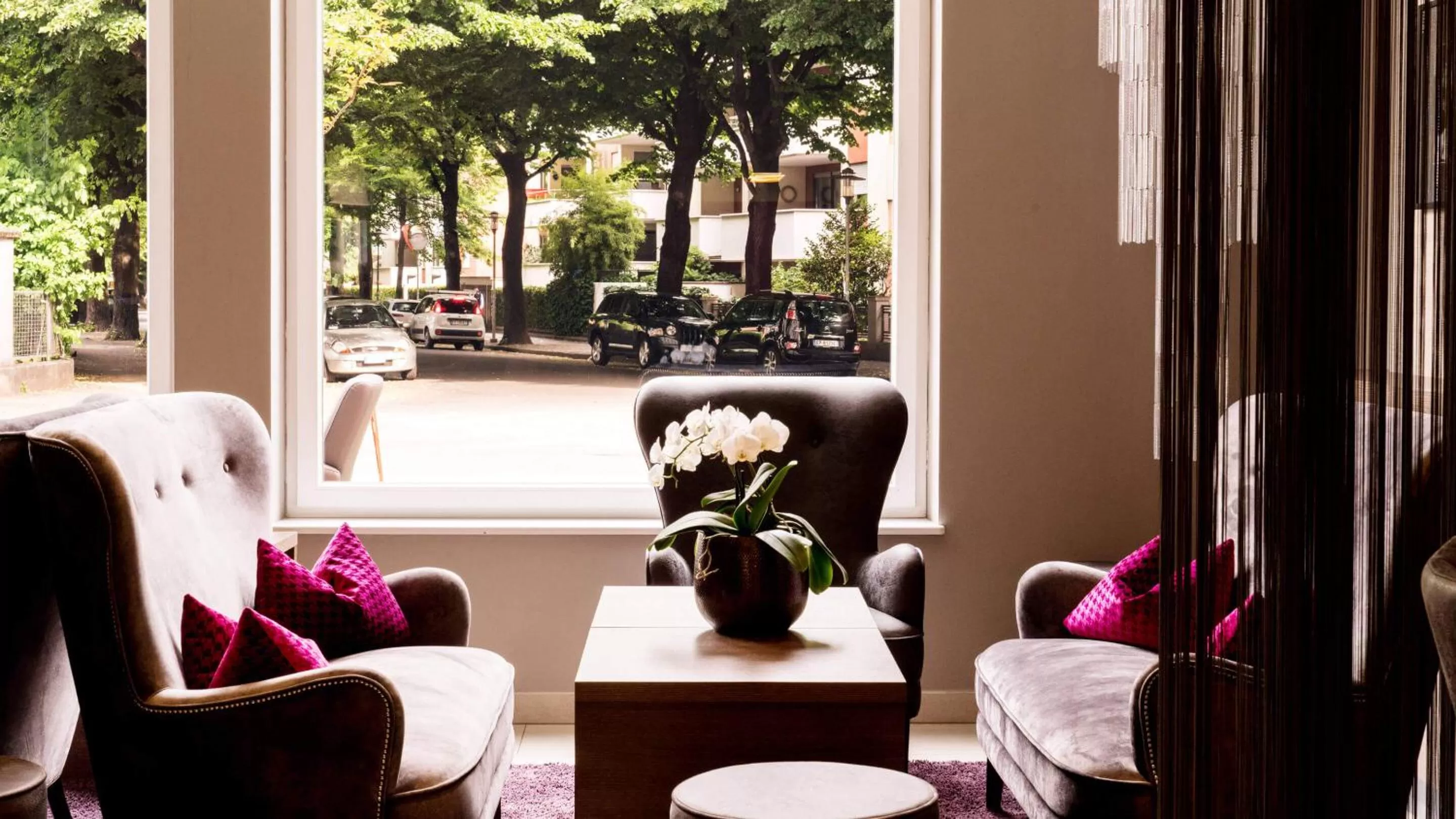 Lounge or bar in City Hotel Merano