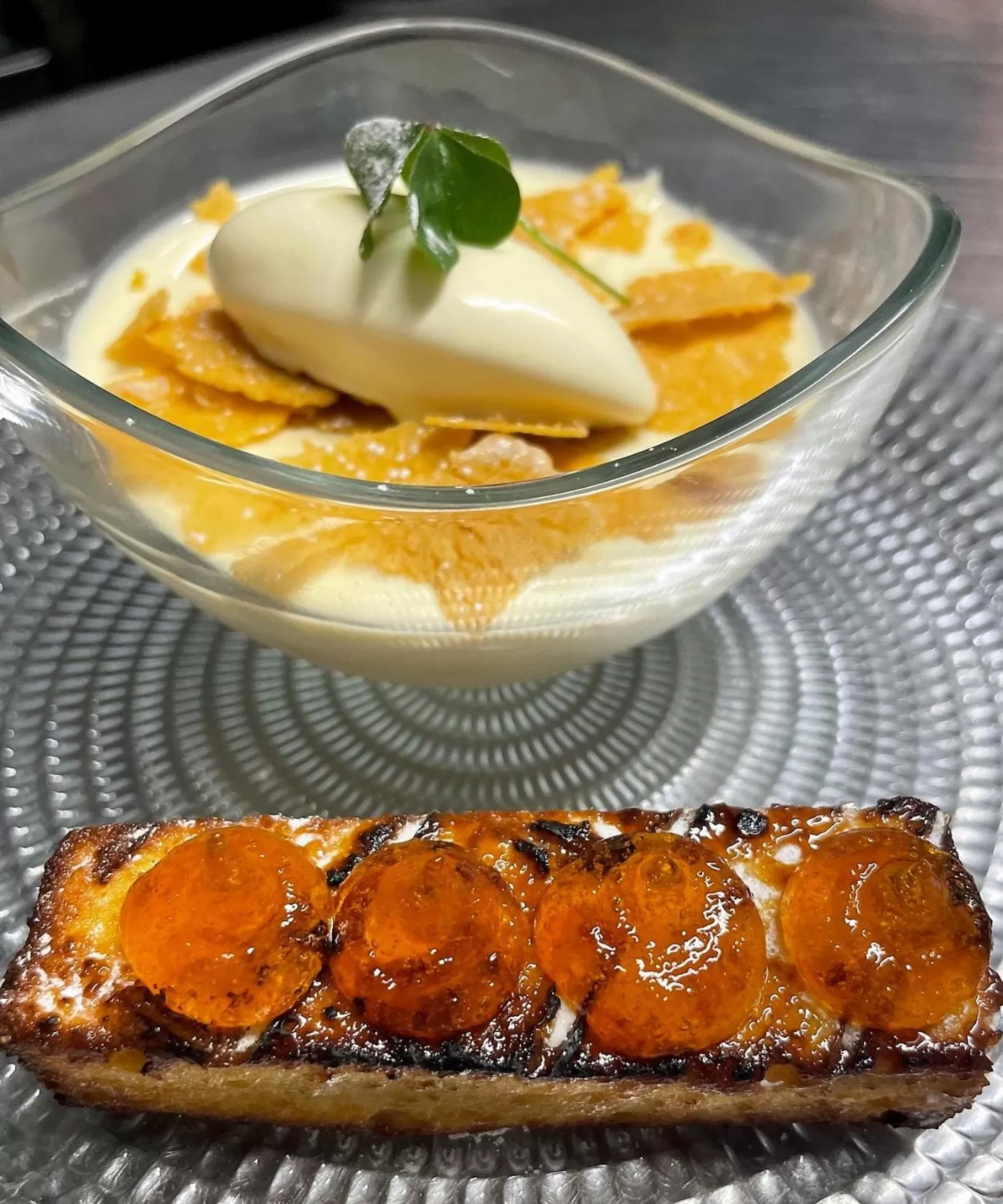 Food close-up in Craig-y-Dderwen Riverside Hotel