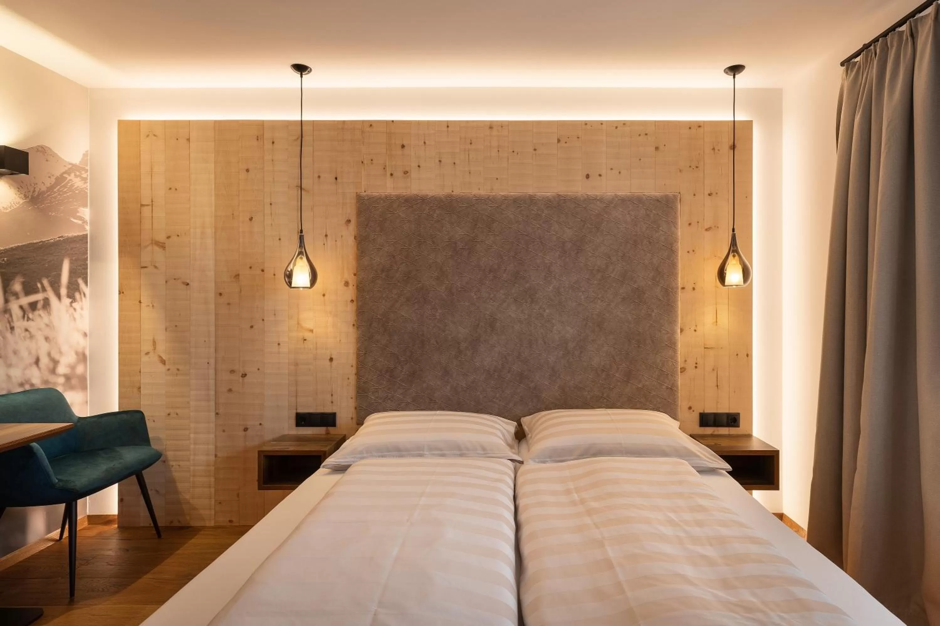 Bed in Hotel Garni Landhaus Platzer