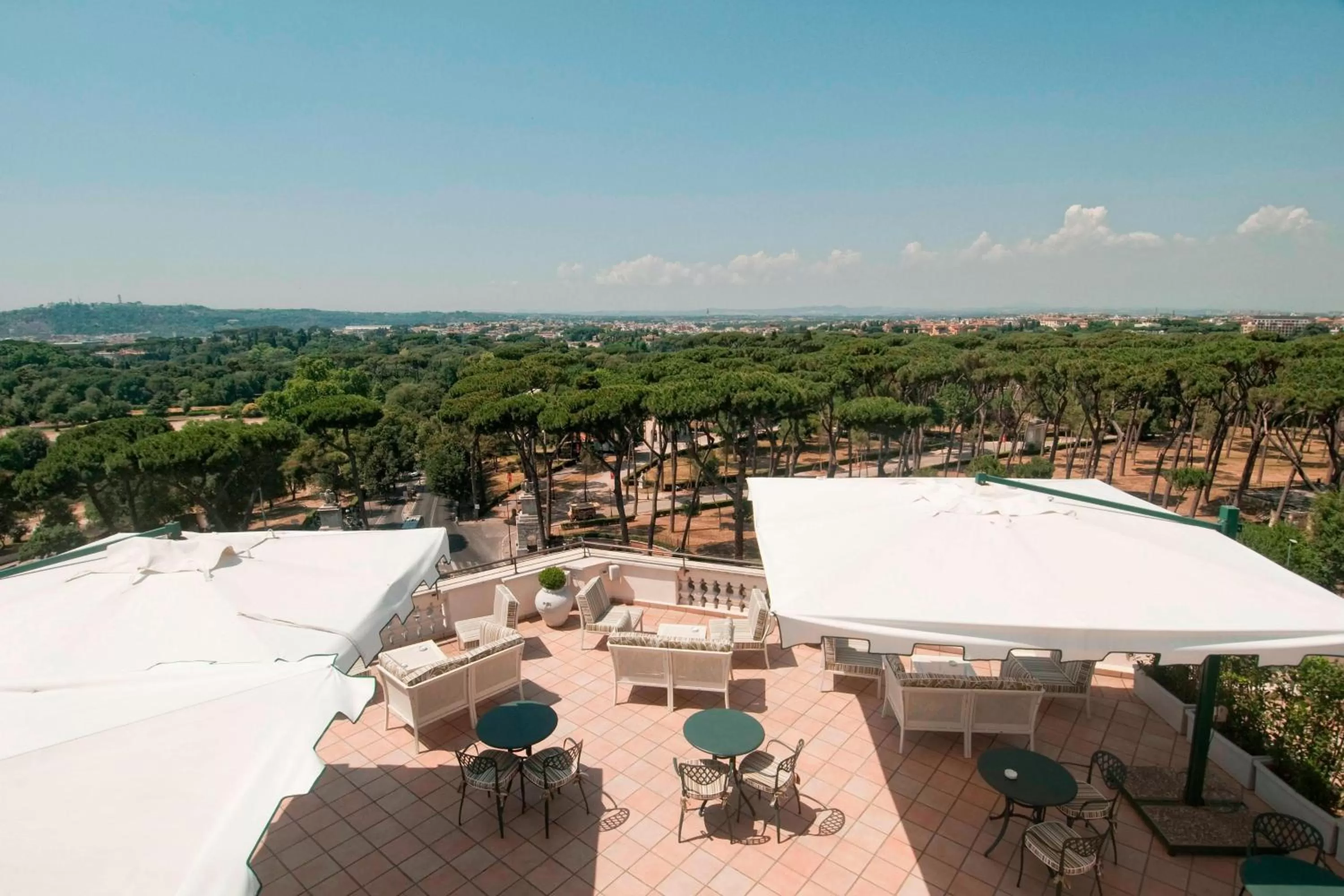 View (from property/room) in Rome Marriott Grand Hotel Flora