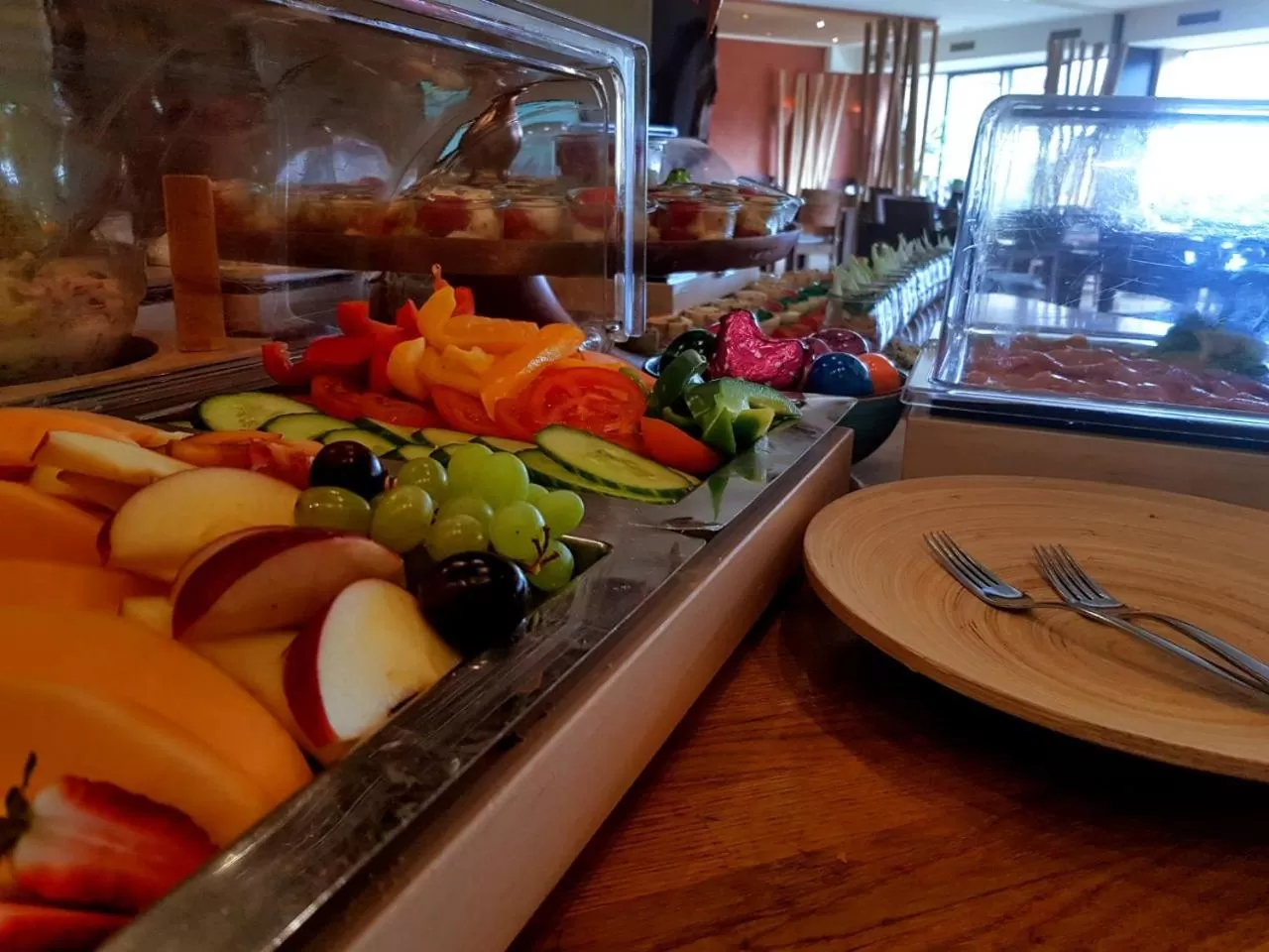 Buffet breakfast in Ko´Ono Hotel