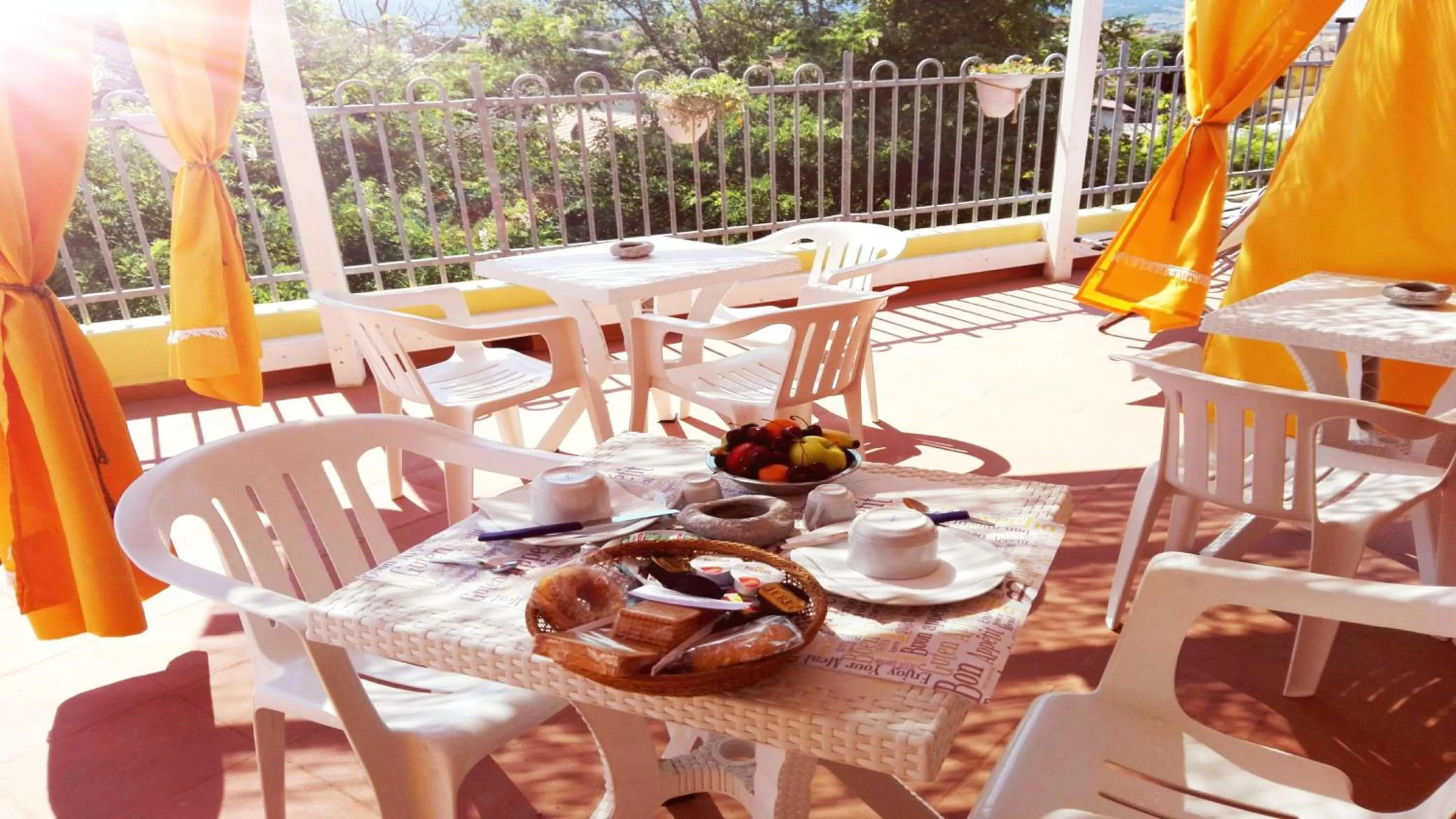 Patio in B&B Pani Silvio