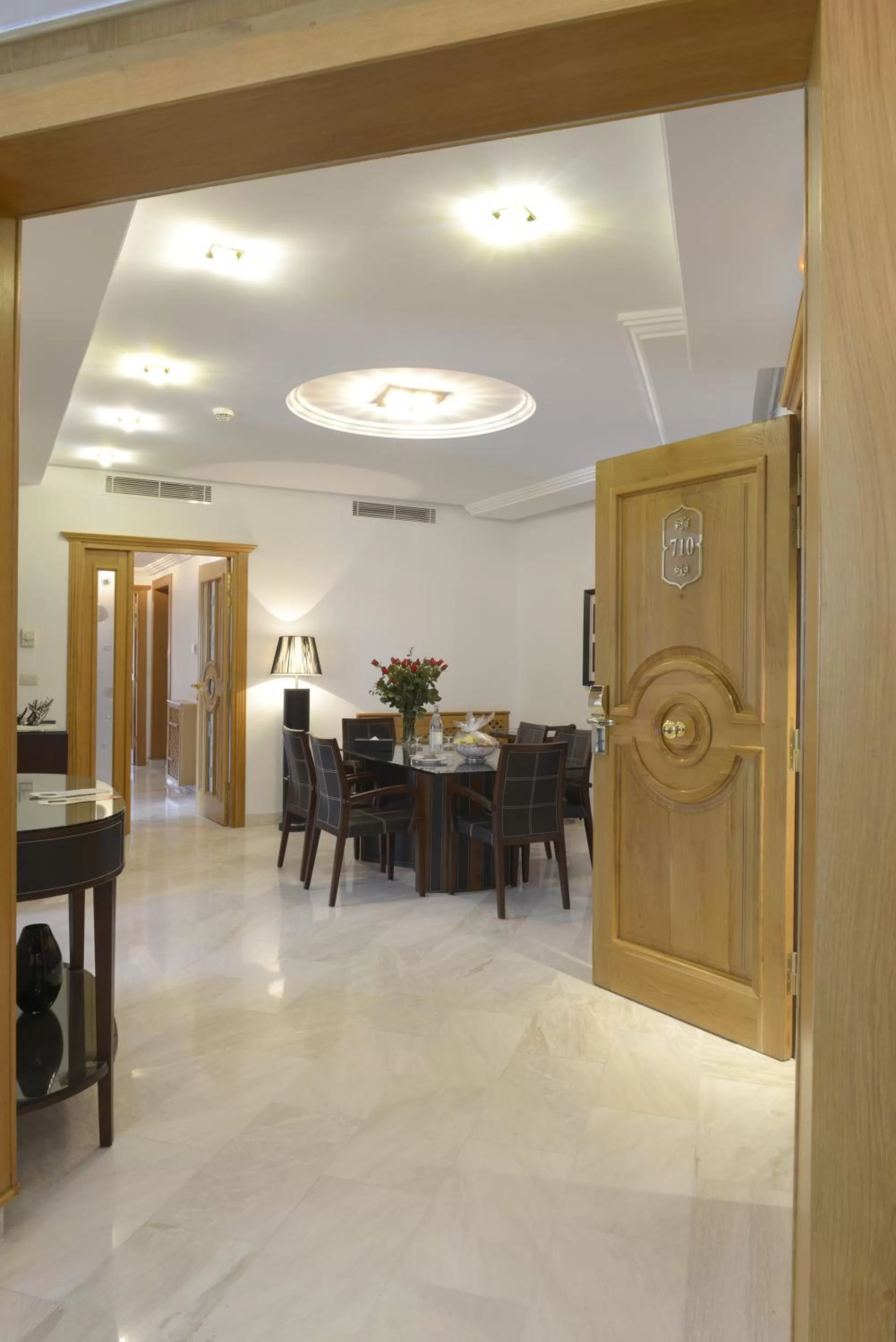 Dining area in The Penthouse Suites Hotel
