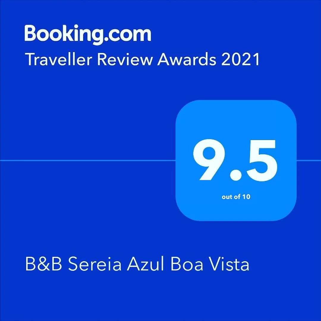 Certificate/Award in B&B Sereia Azul Boa Vista