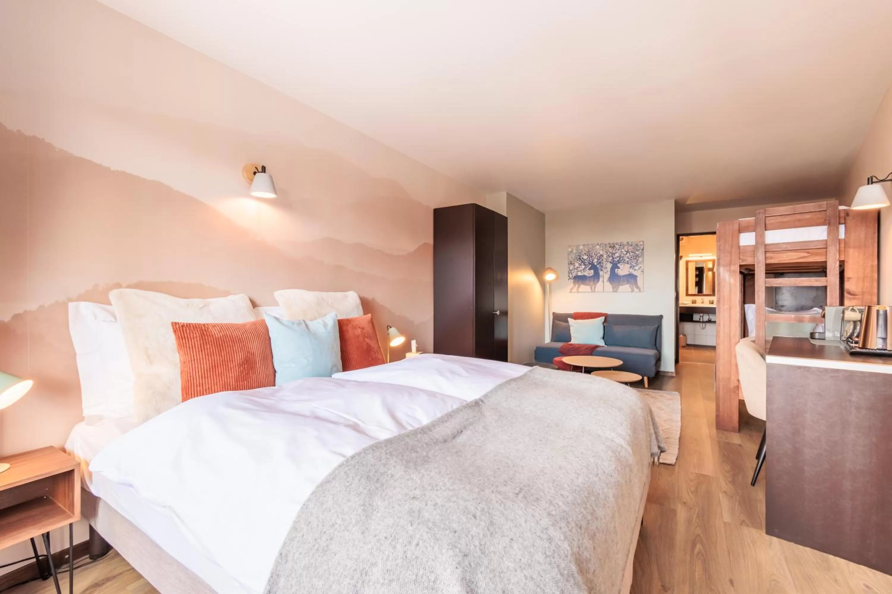 Bed in No 8 Bed & Bar