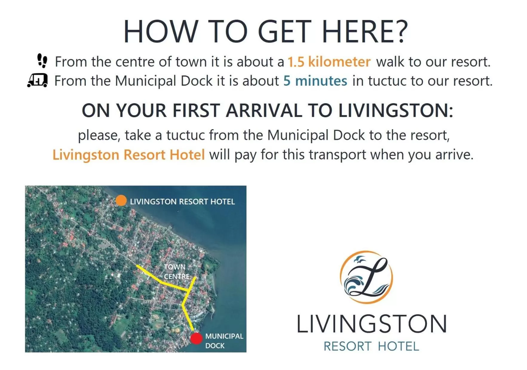 Nearby landmark in Livingston Resort Hotel