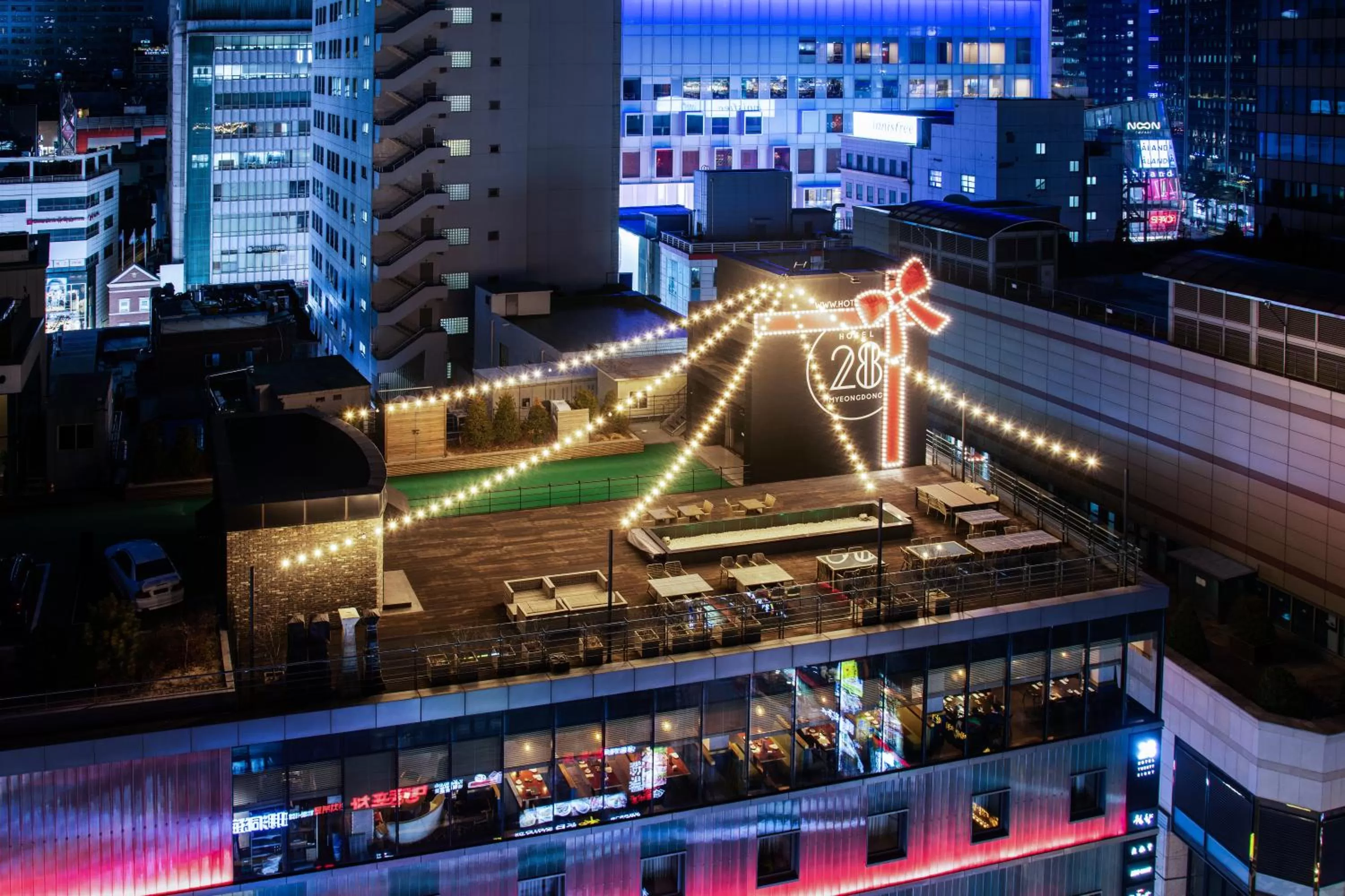 Facade/entrance in Hotel28 Myeongdong