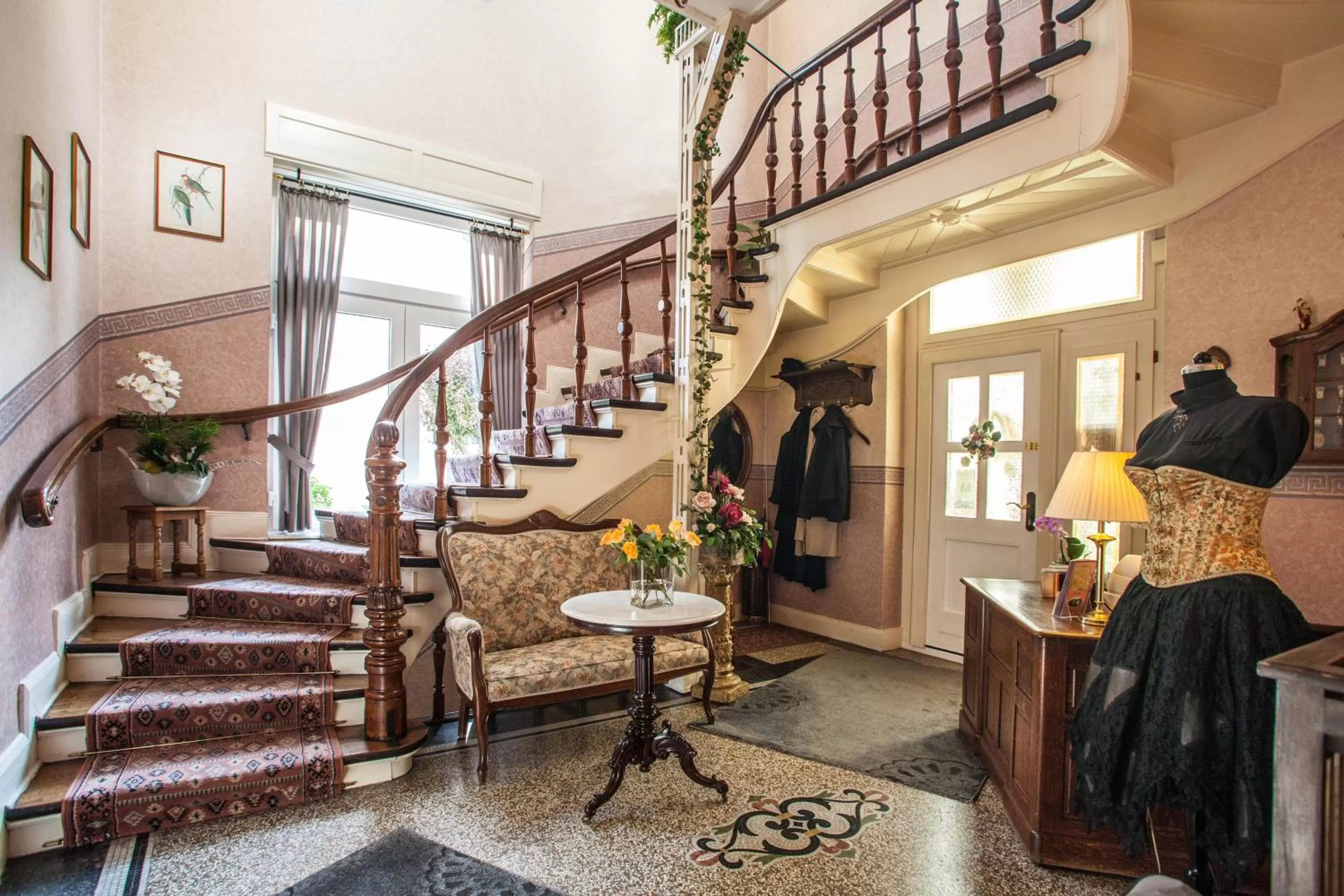 Decorative detail in Hotel Rosenau