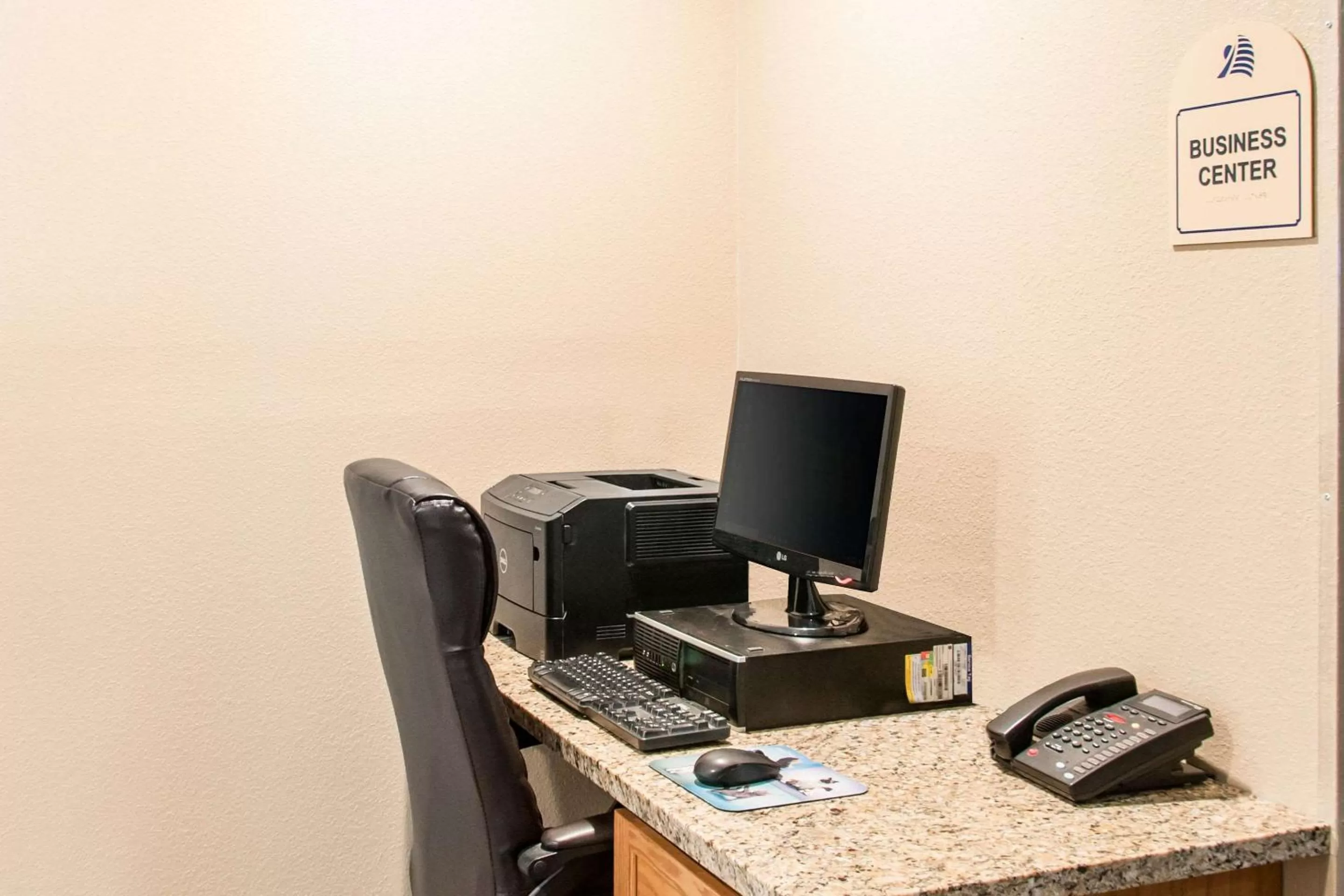 On site in MainStay Suites Dubuque at Hwy 20